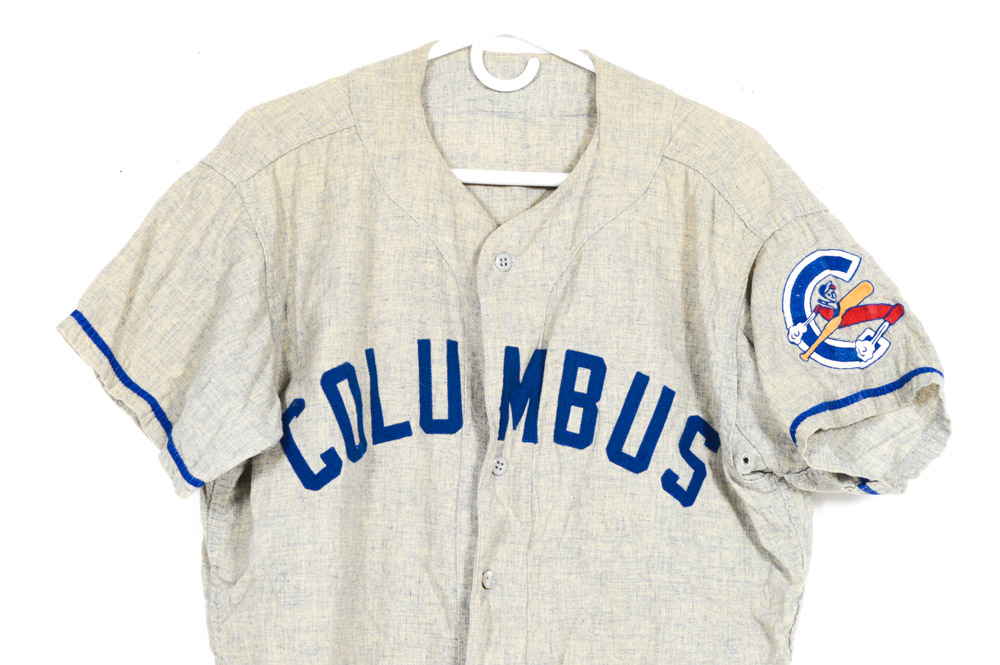 Vintage Columbus Jets Minor League Flannel Uniform
