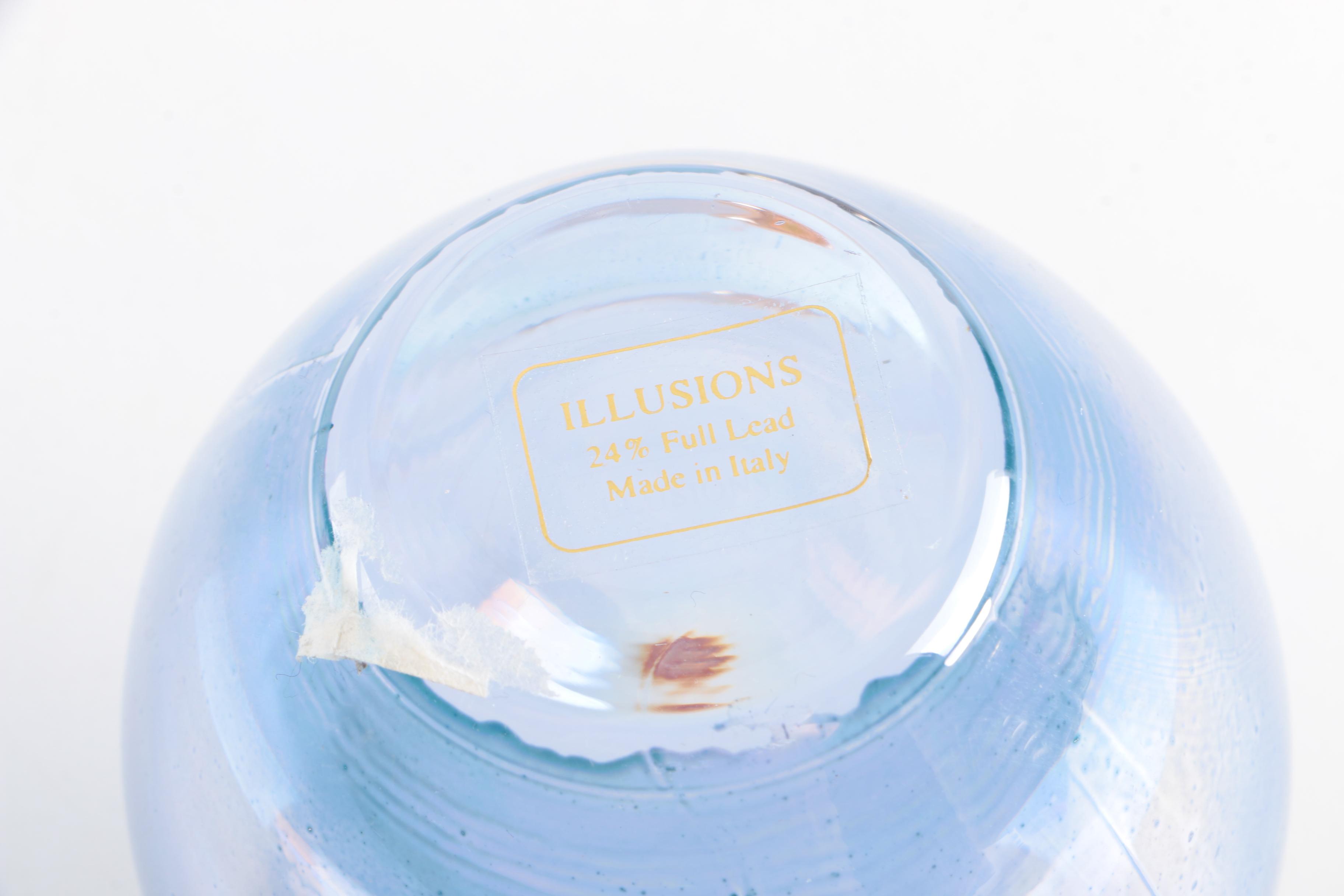 Crystal and Etched Glass Perfume Bottles