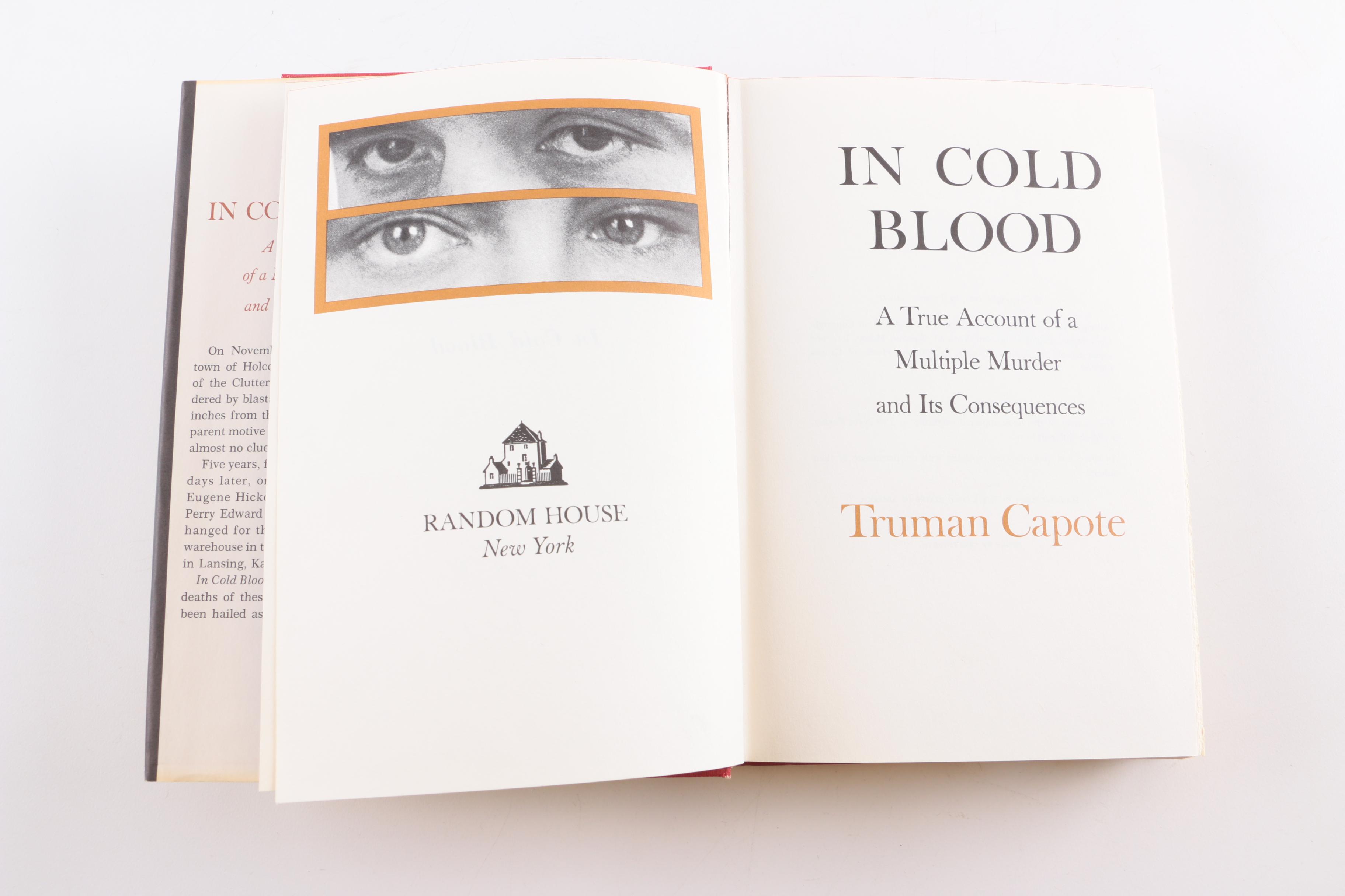 1966 "In Cold Blood" by Truman Capote