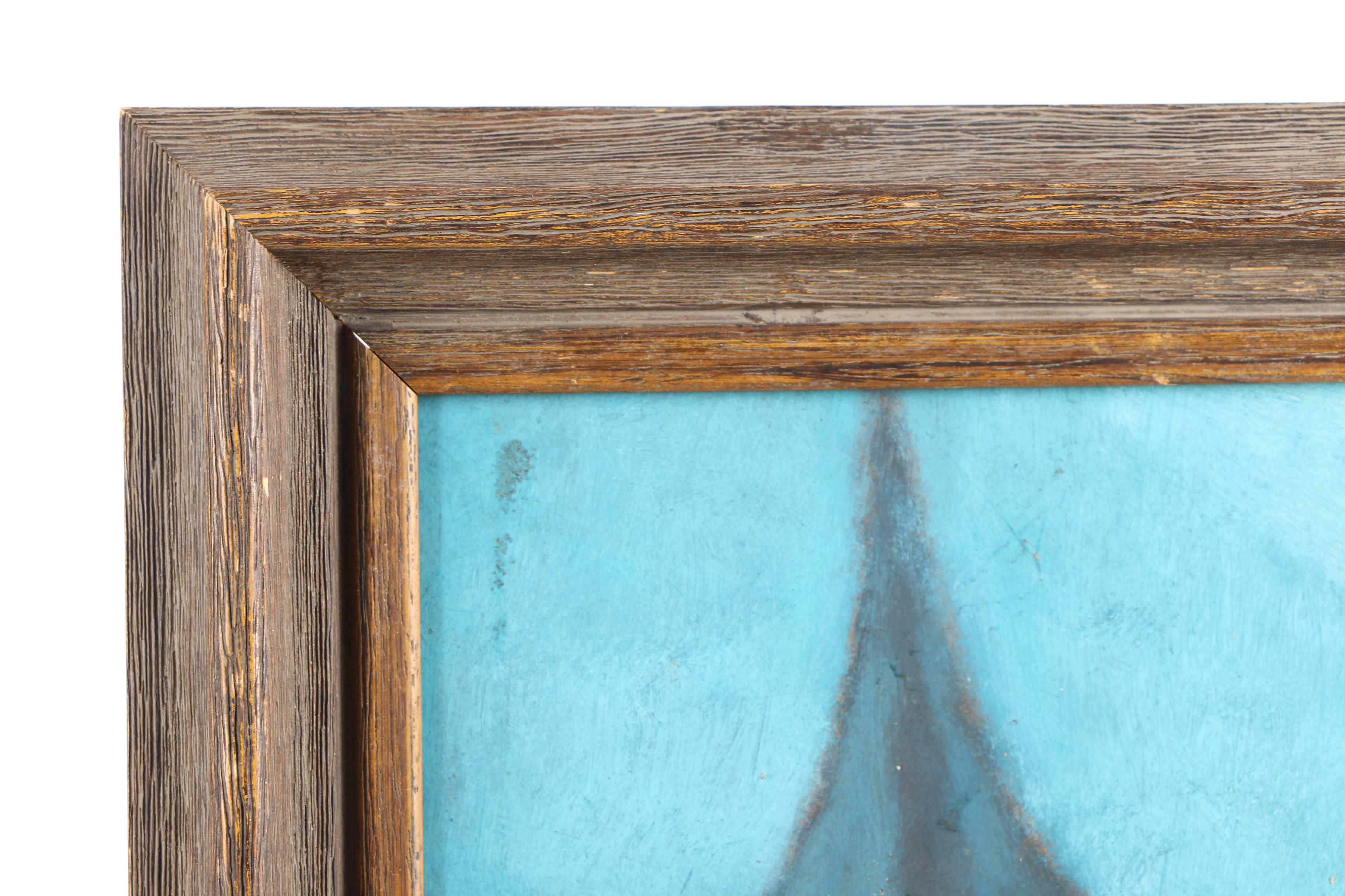 Vernon Rader Oil on Board Townscape Painting