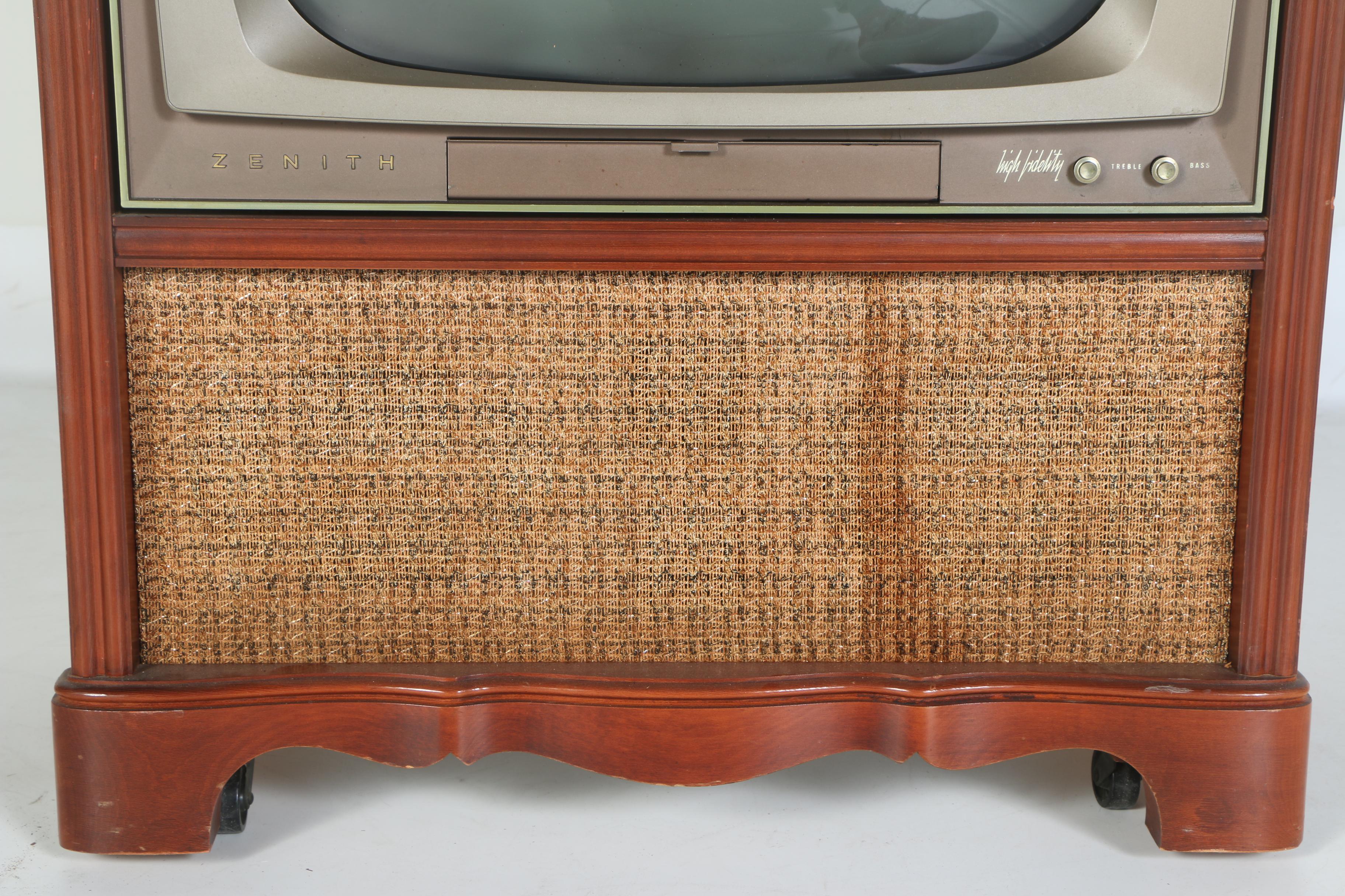 Vintage Zenith High Fidelity Television
