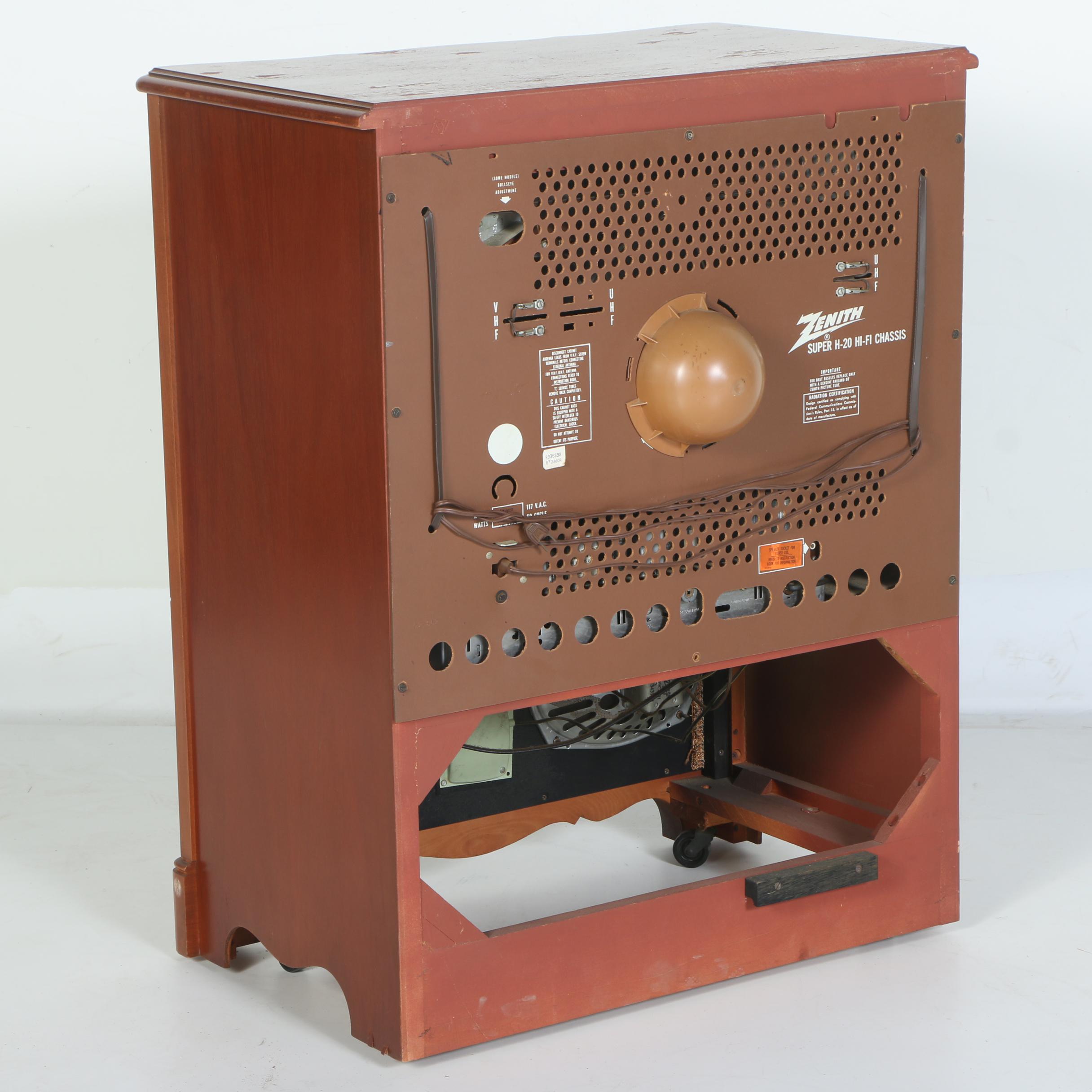 Vintage Zenith High Fidelity Television