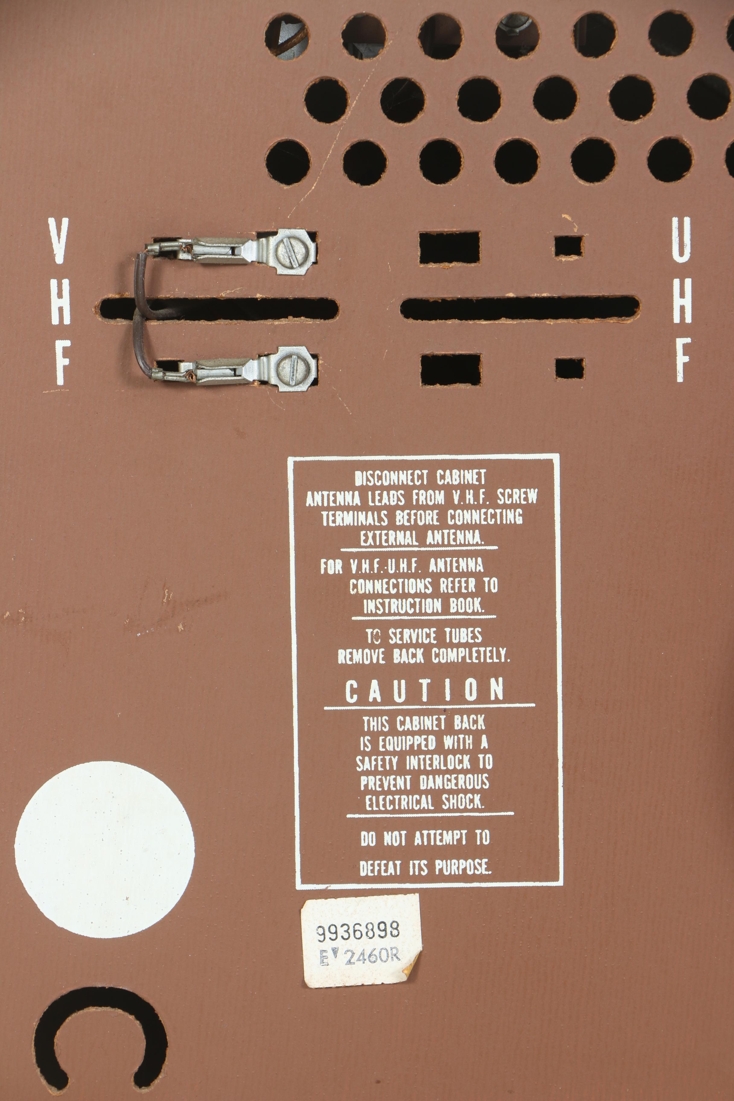 Vintage Zenith High Fidelity Television