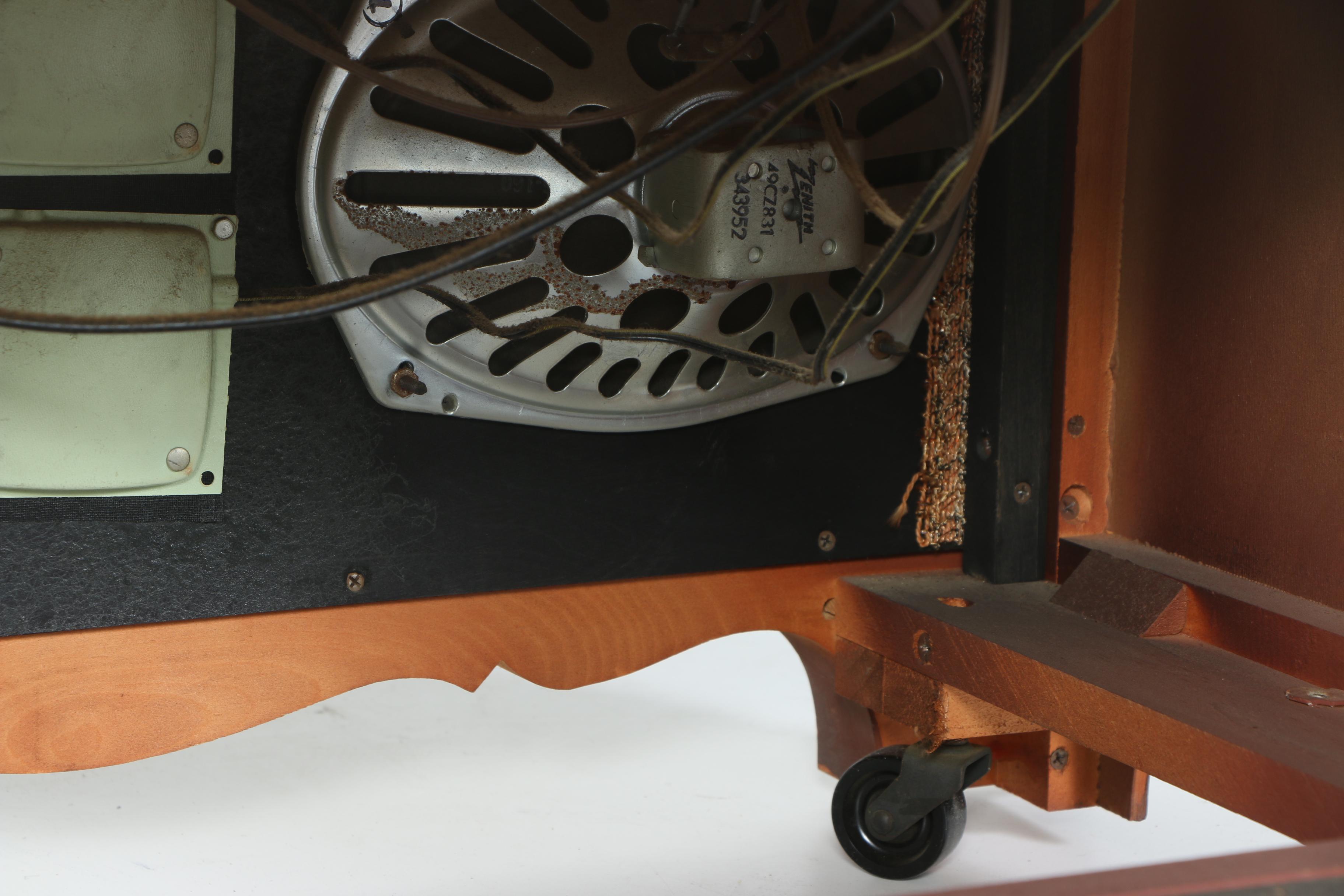 Vintage Zenith High Fidelity Television