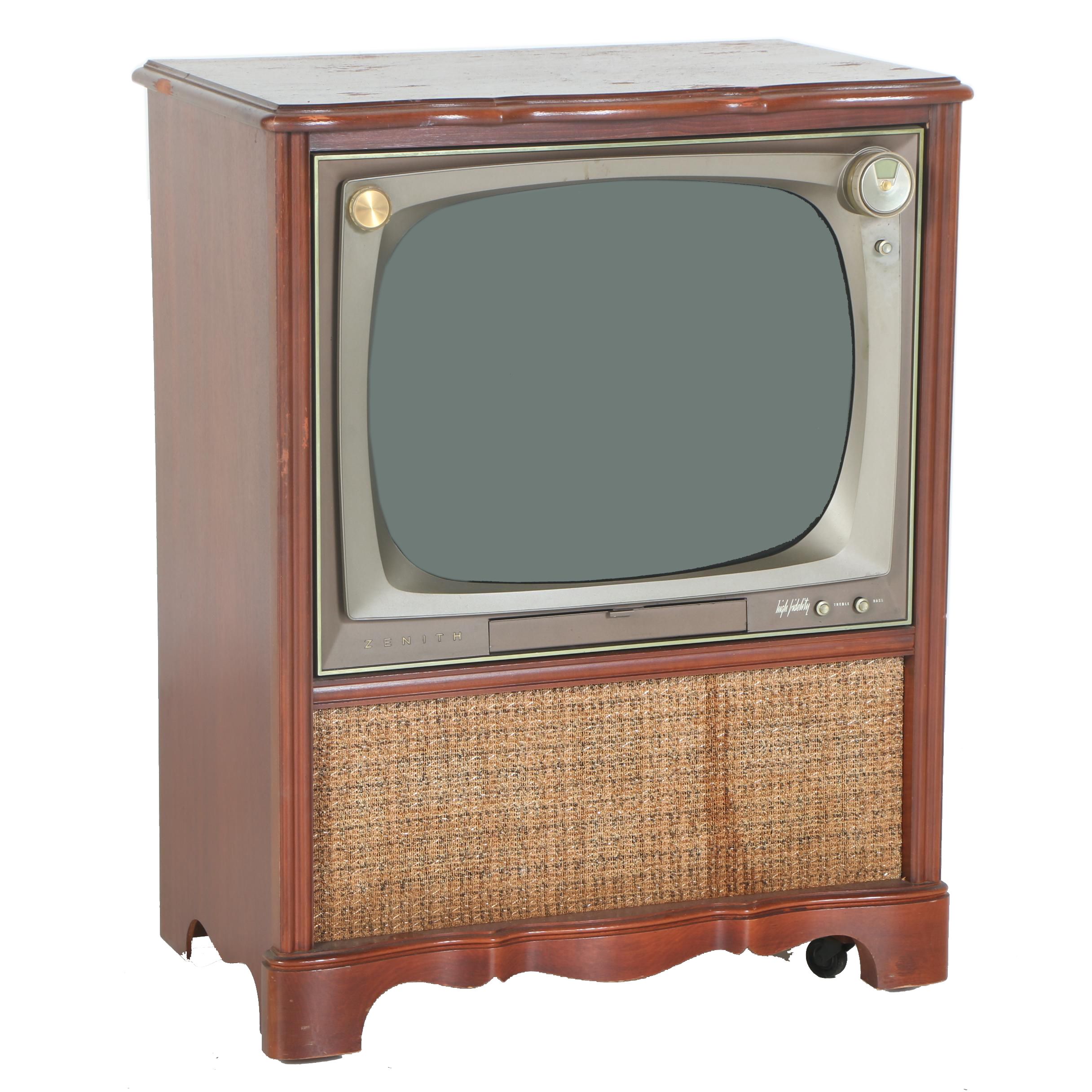Vintage Zenith High Fidelity Television