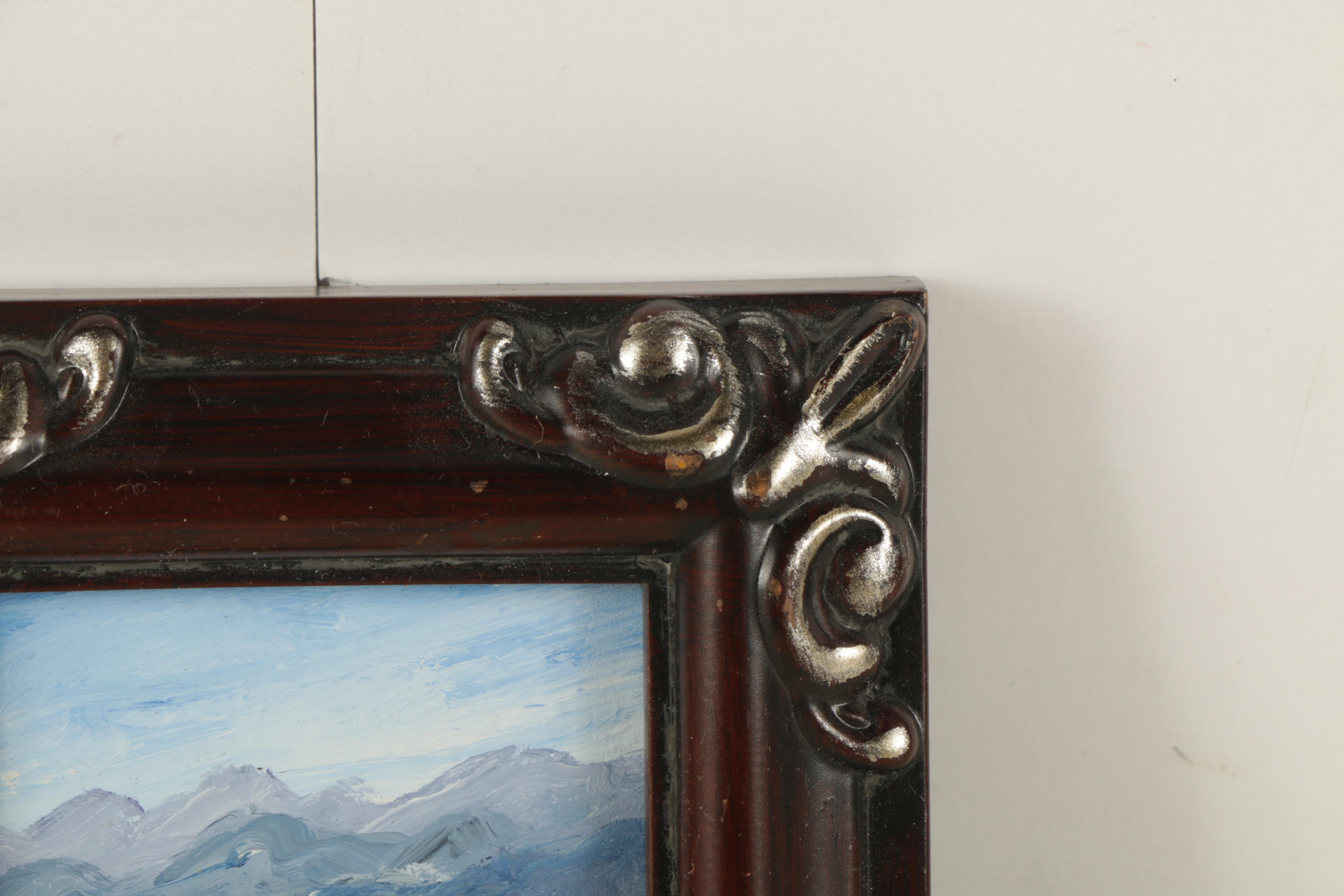 Margot Baeder Acrylic Painting "Coming Fall in the Smokies"