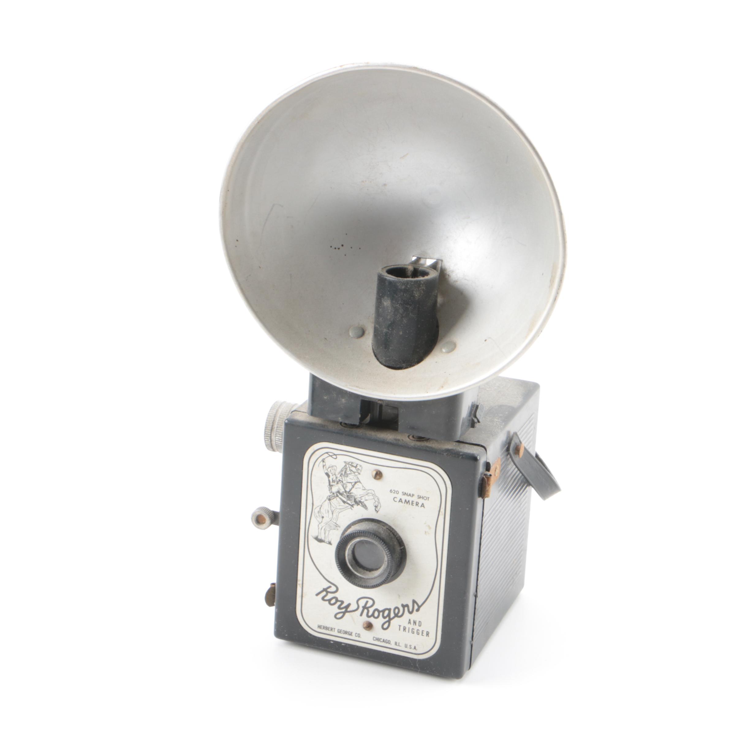 Roy Rogers 620 Snap Shot Camera and a Brownie Junior Camera