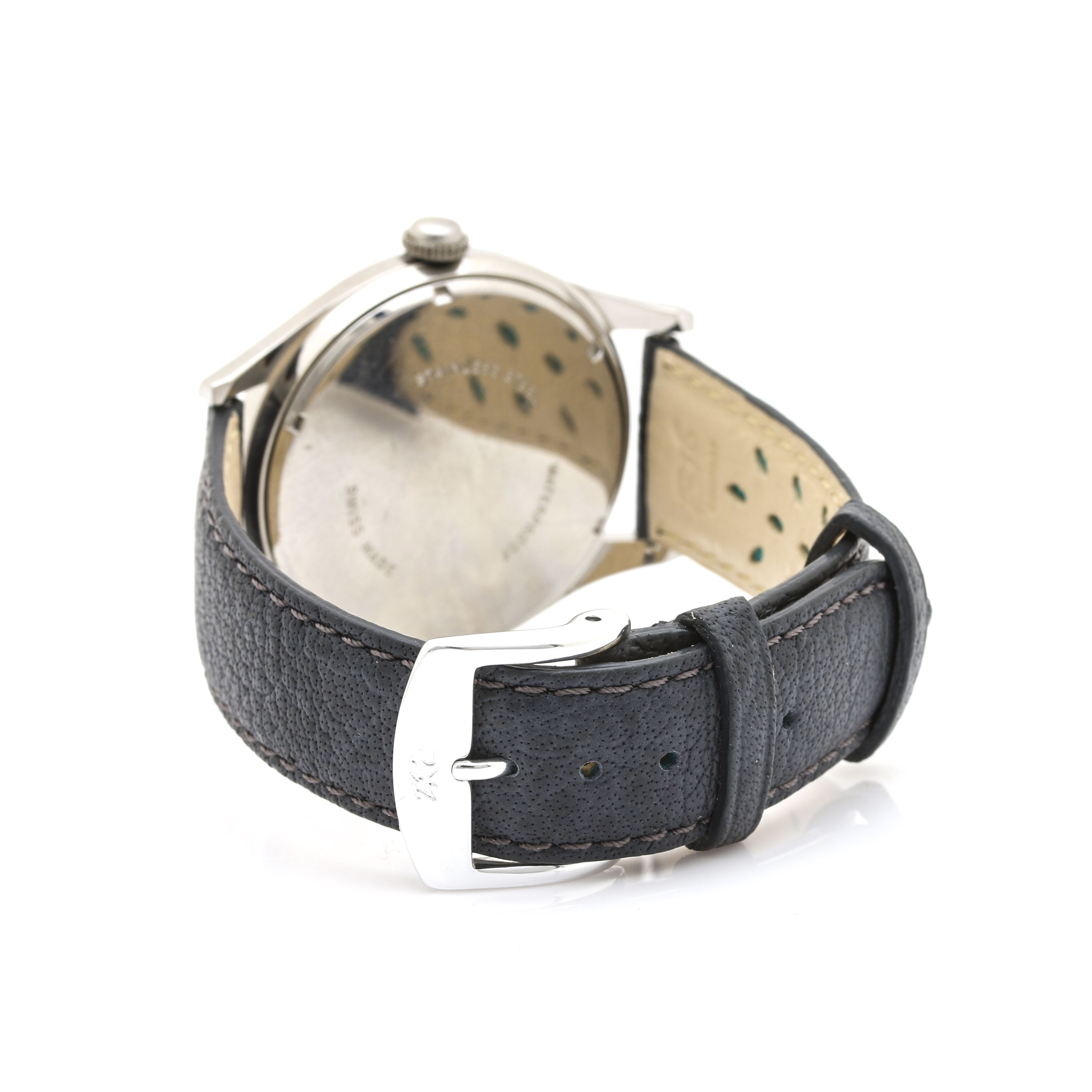 Helbros Stainless Steel Blue Dial Analog Watch