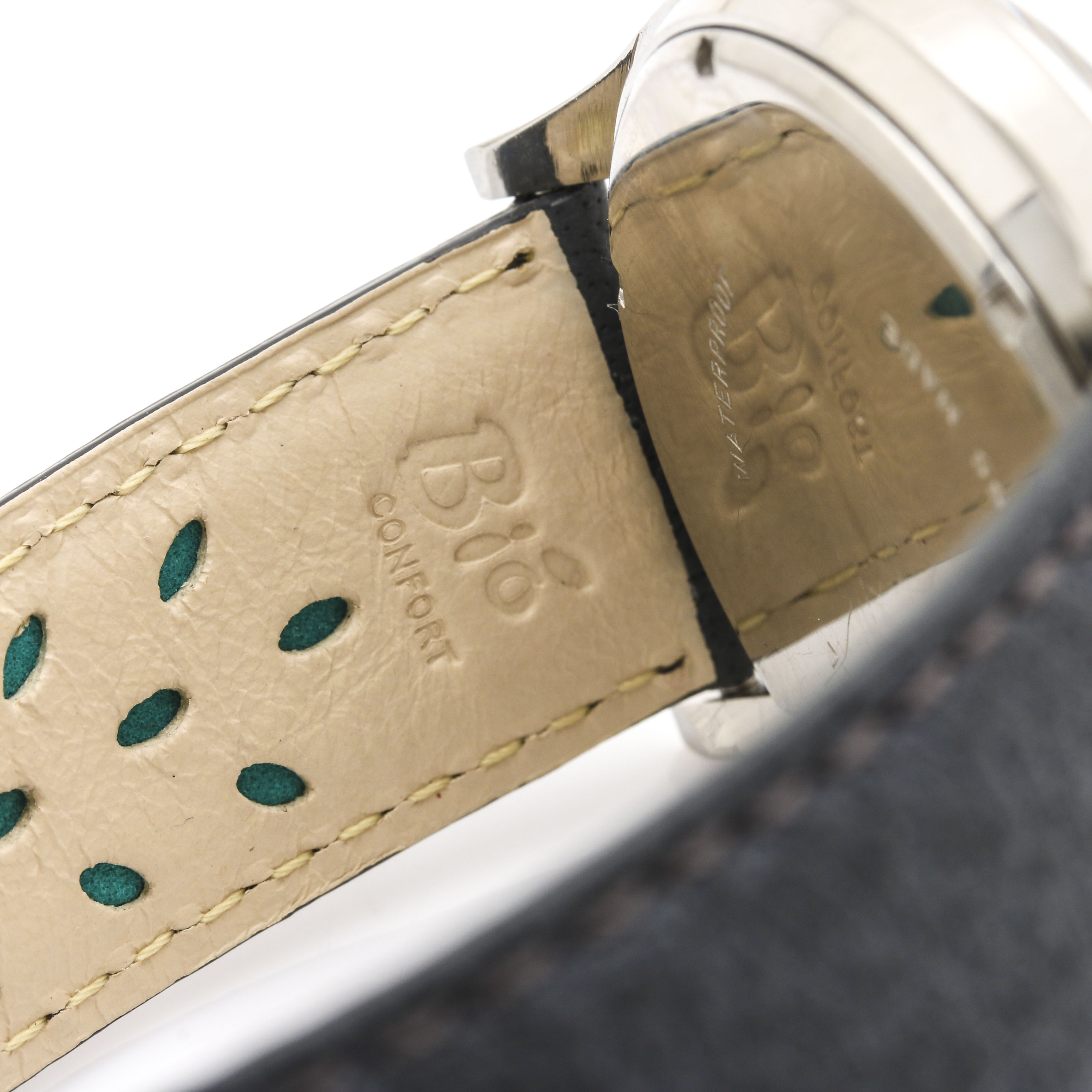 Helbros Stainless Steel Blue Dial Analog Watch