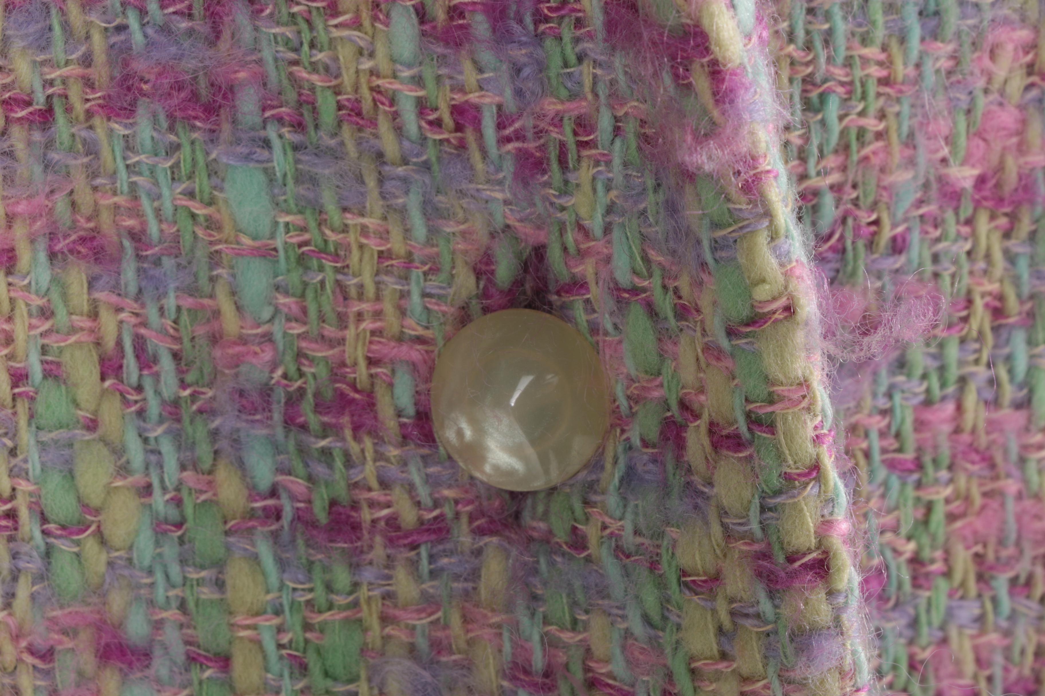 Vintage Peck & Peck Pastel Tweed Coat