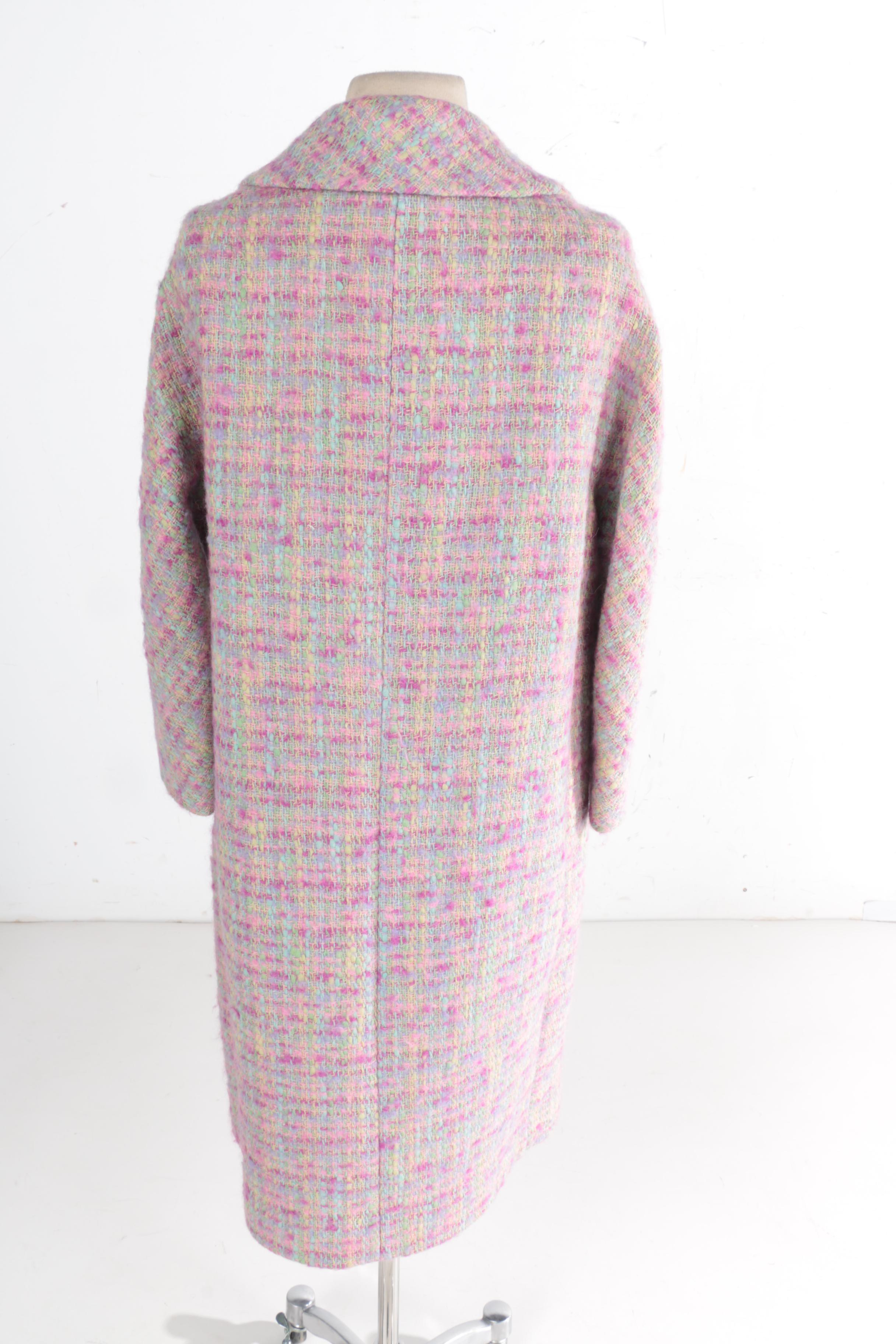 Vintage Peck & Peck Pastel Tweed Coat