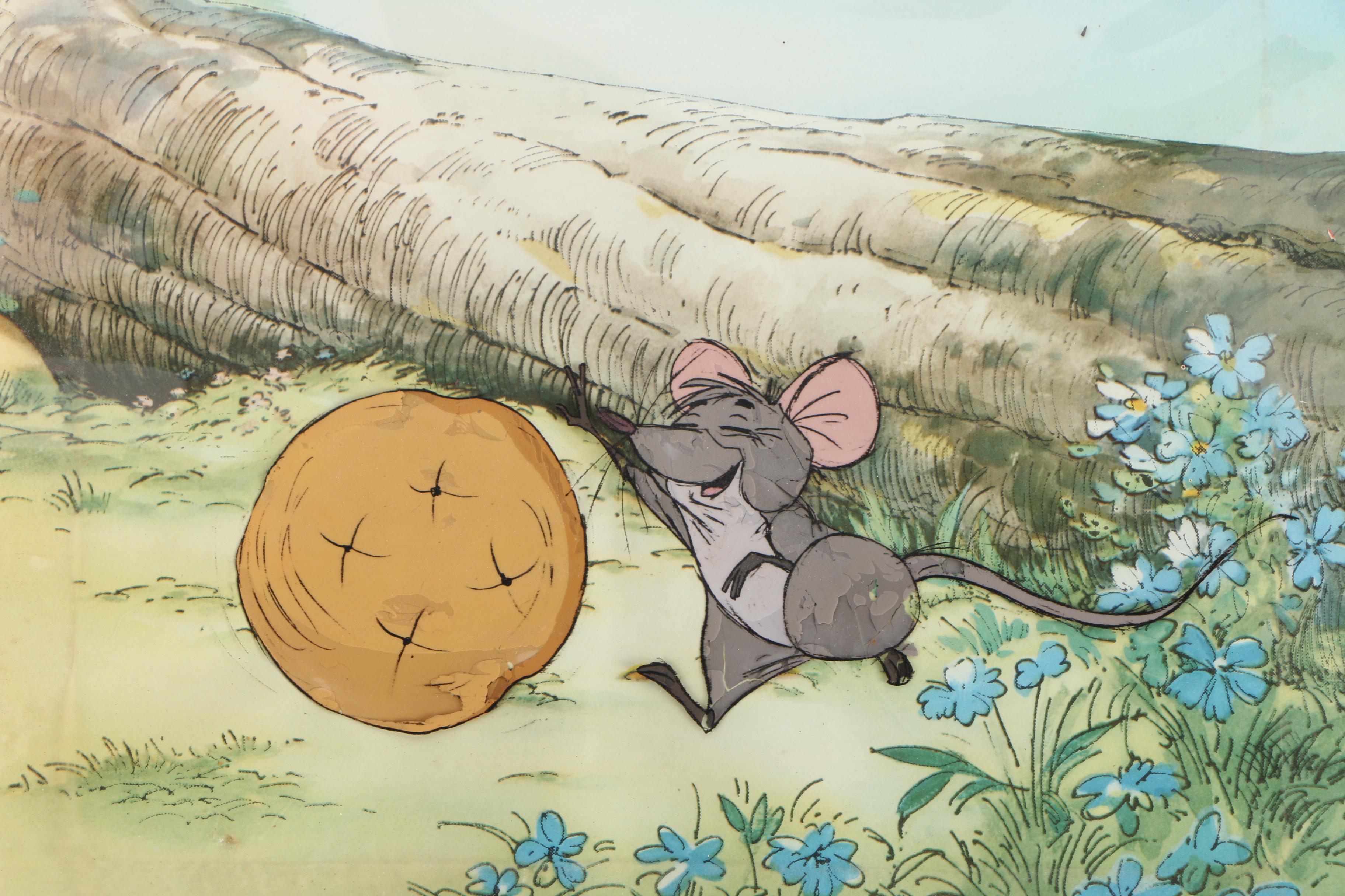 Walt Disney Production Animation Cels from "The Aristocats"