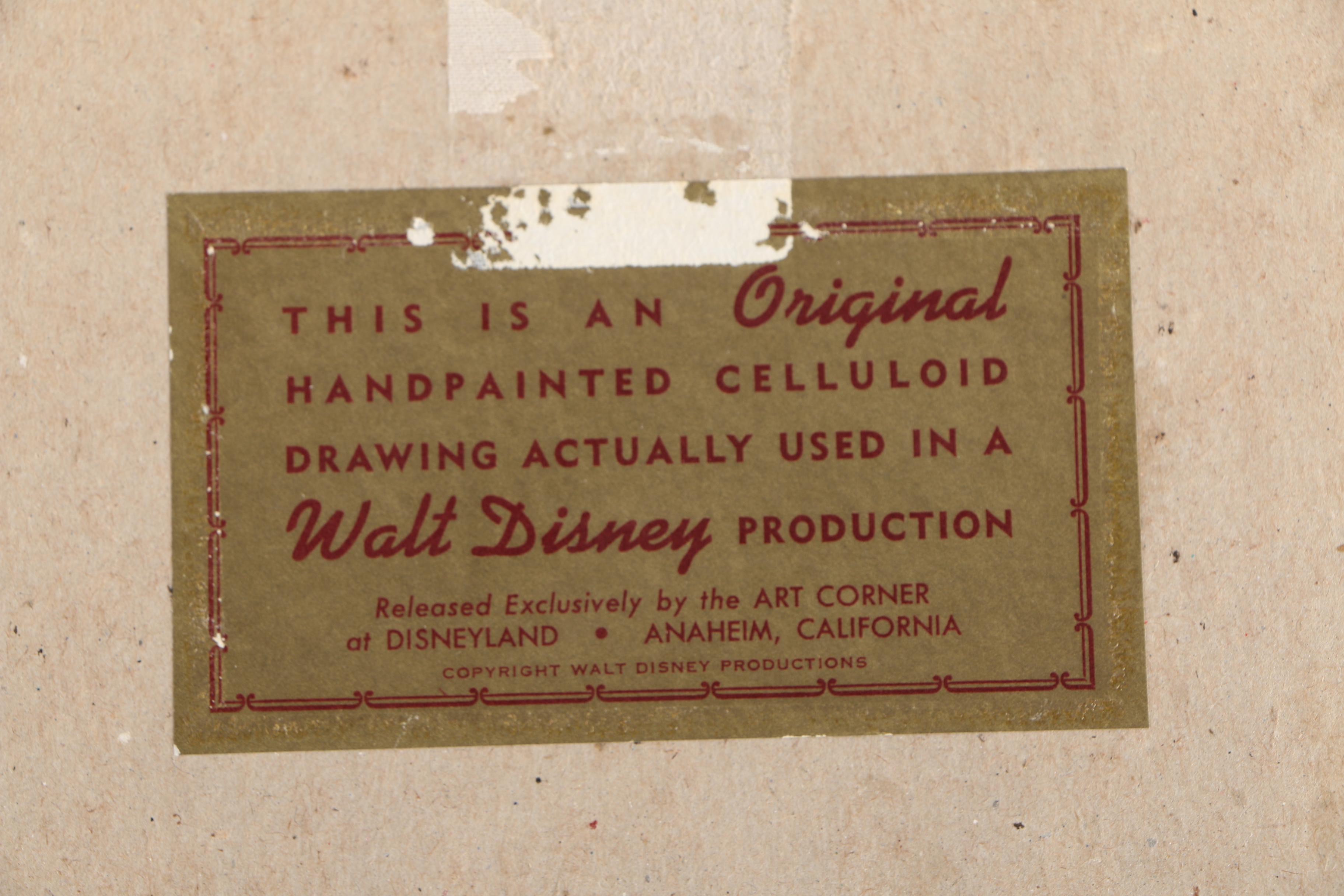 Walt Disney Production Animation Cels from "The Aristocats"