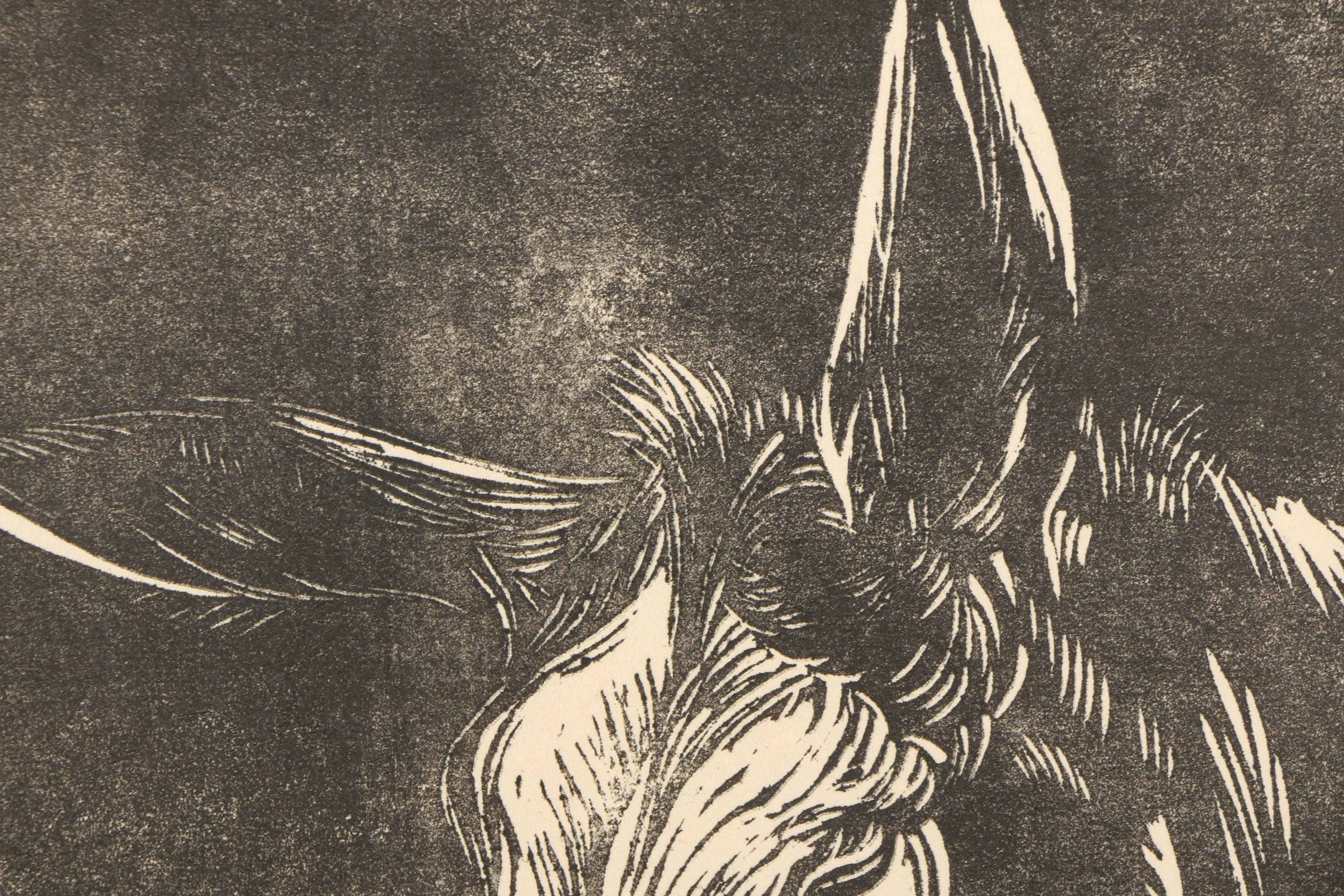 Edna M. Martin Woodcut