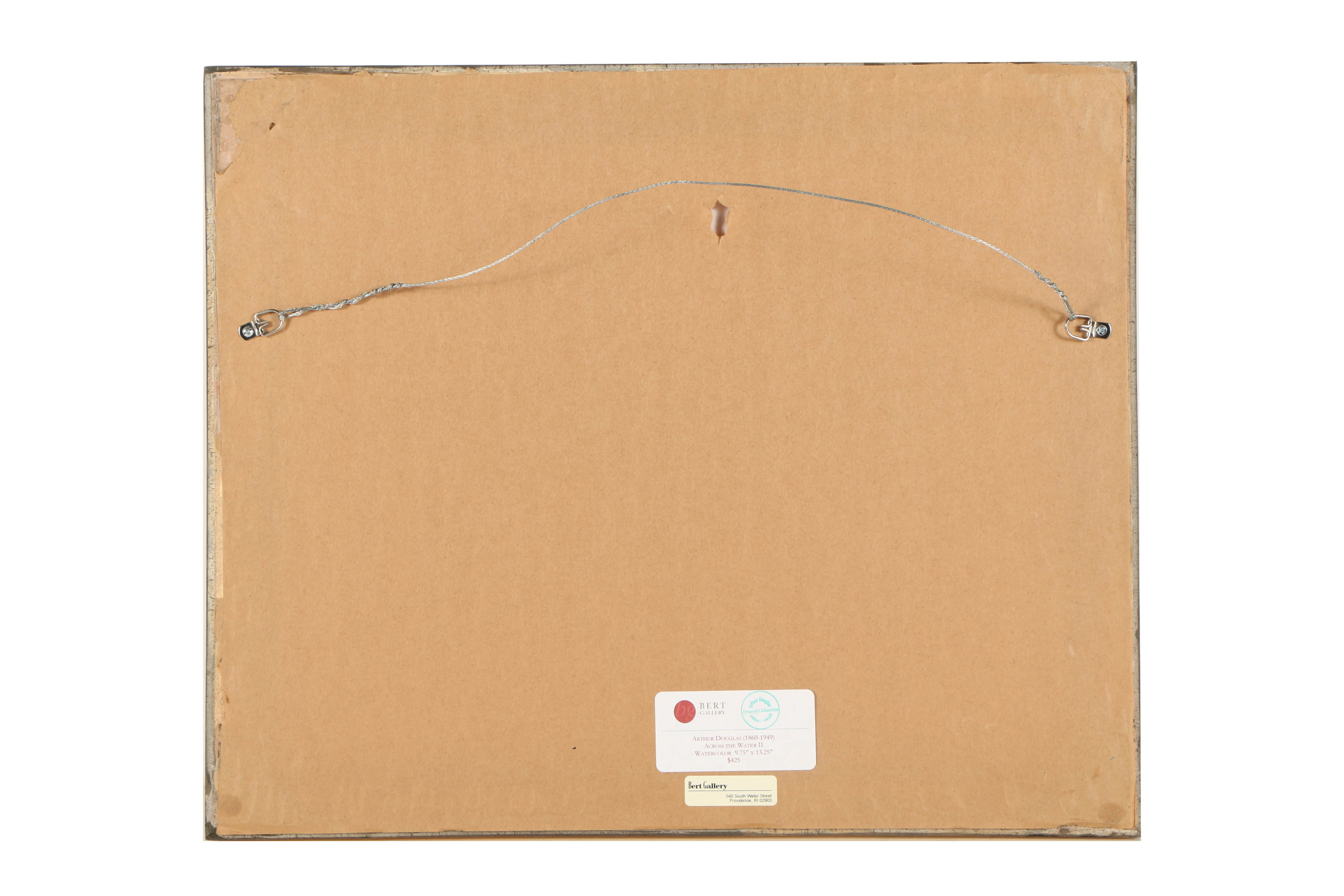 PRIORITY-Arthur Douglas Watercolor Painting "Across the Water II"