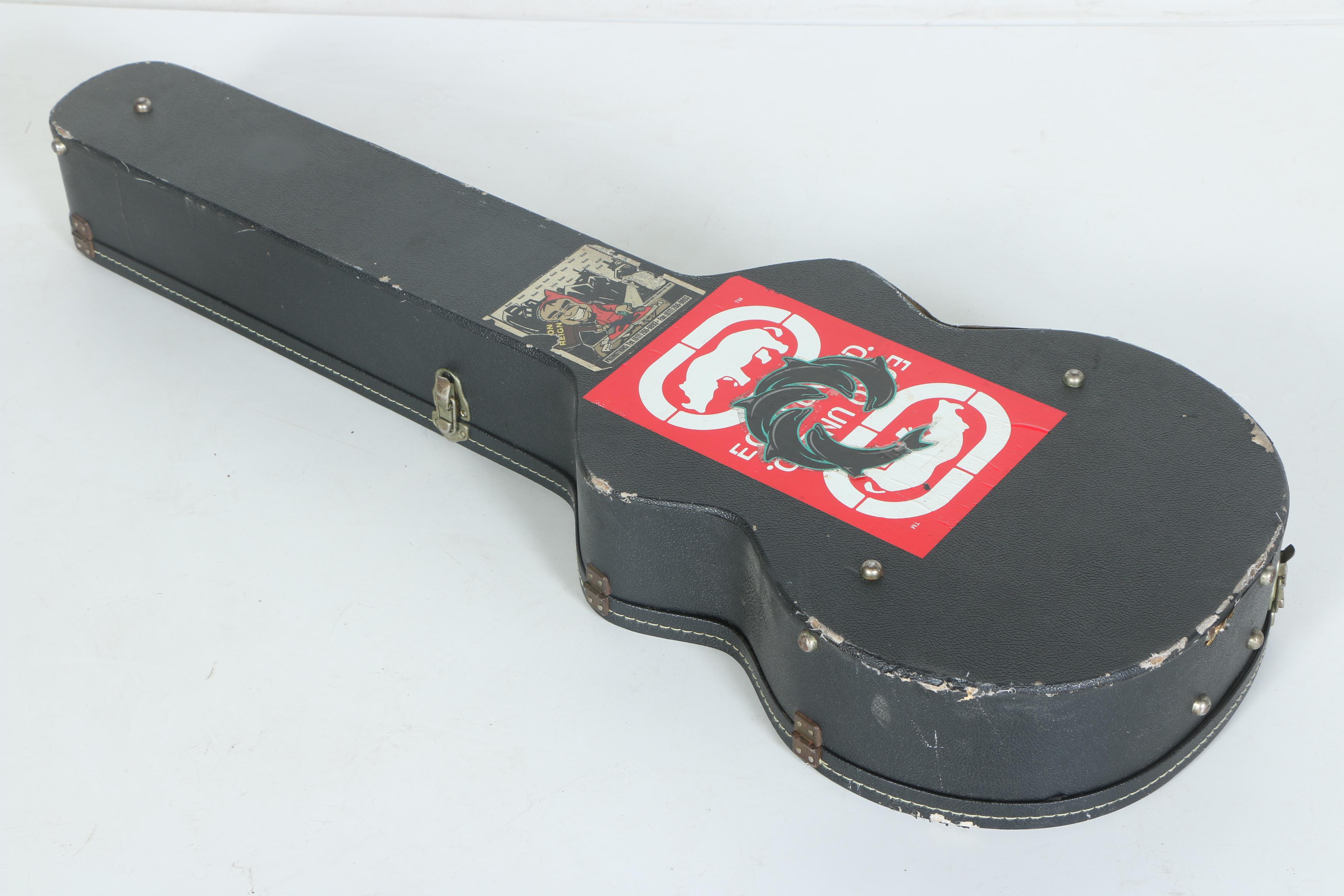 Alvarez 4070BK Acoustic/Electric Bass Guitar in Case