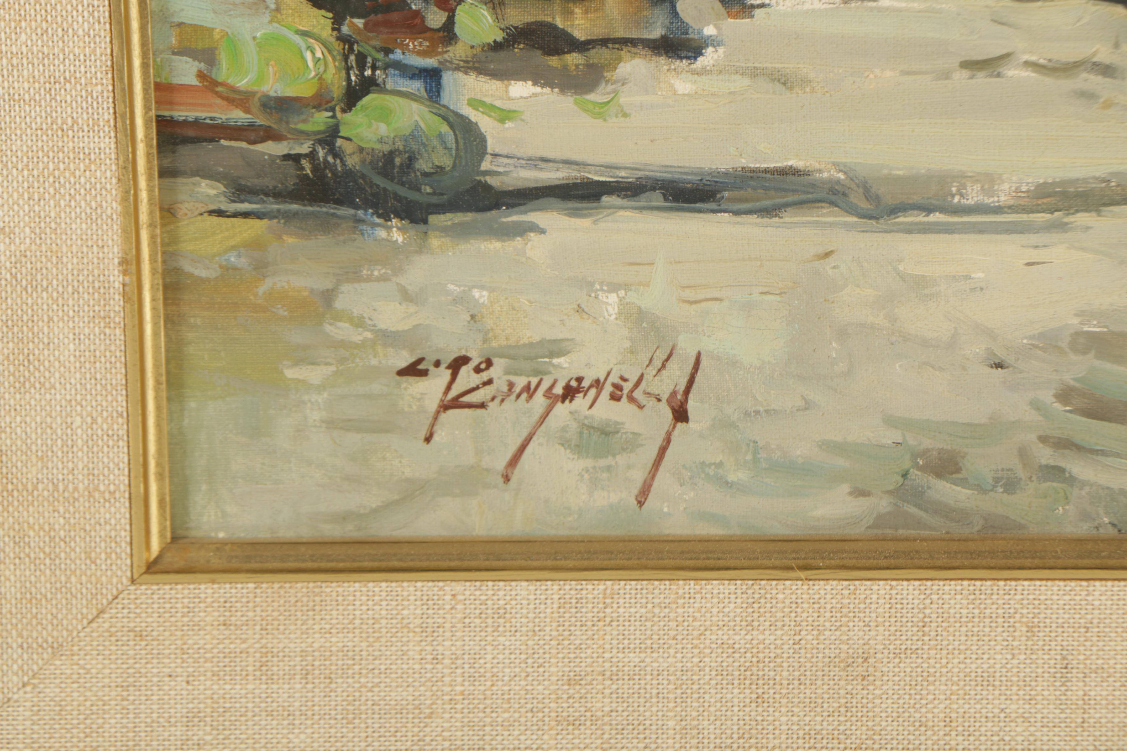 Ciro Canzanella Oil Painting