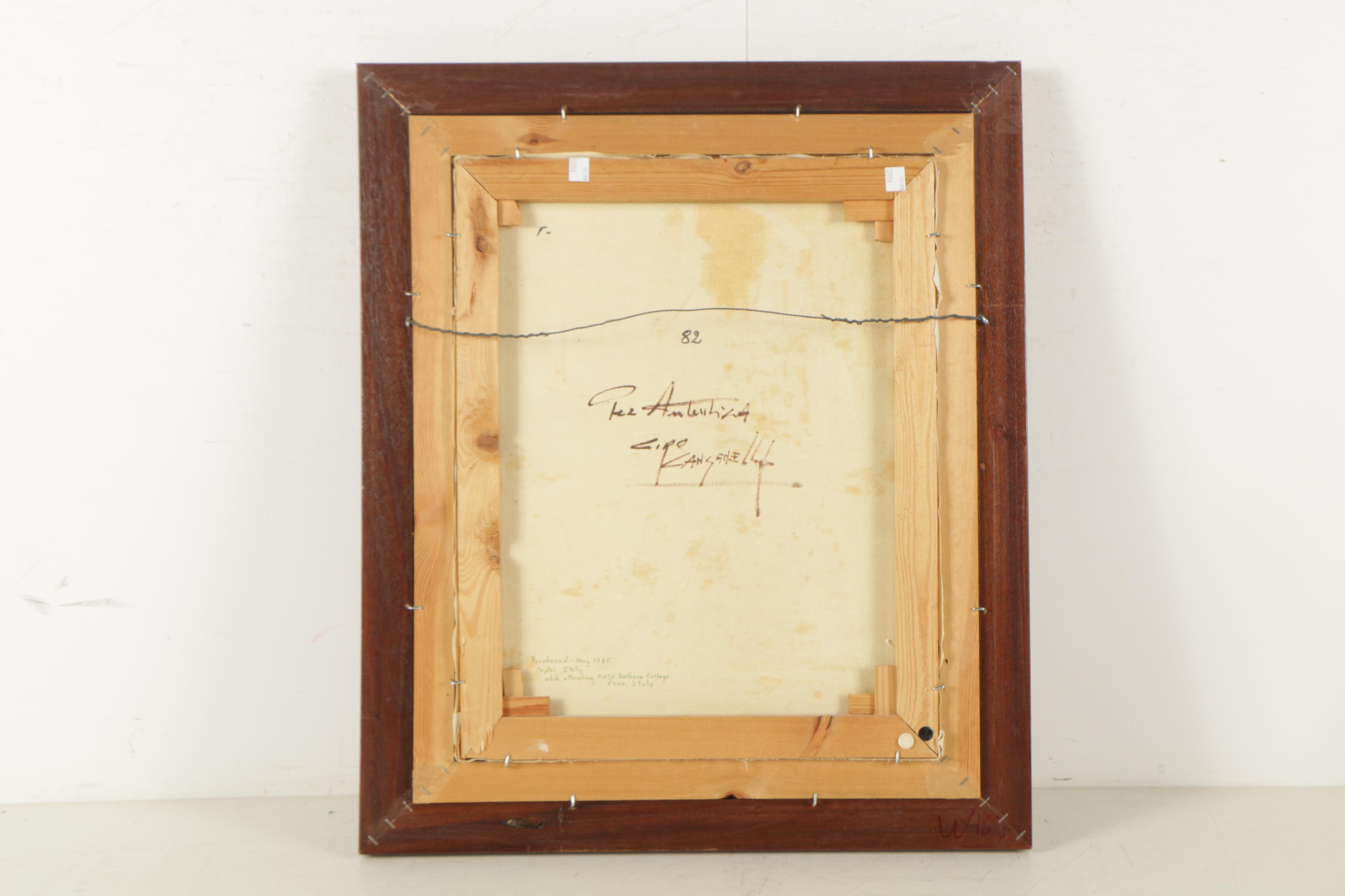 Ciro Canzanella Oil Painting