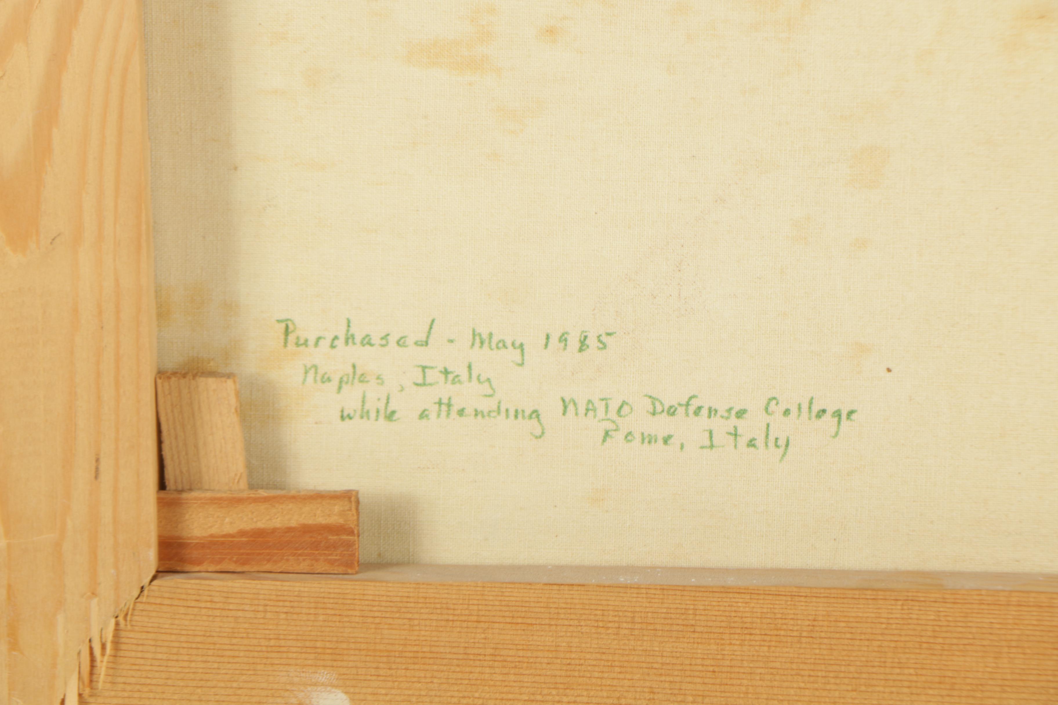 Ciro Canzanella Oil Painting