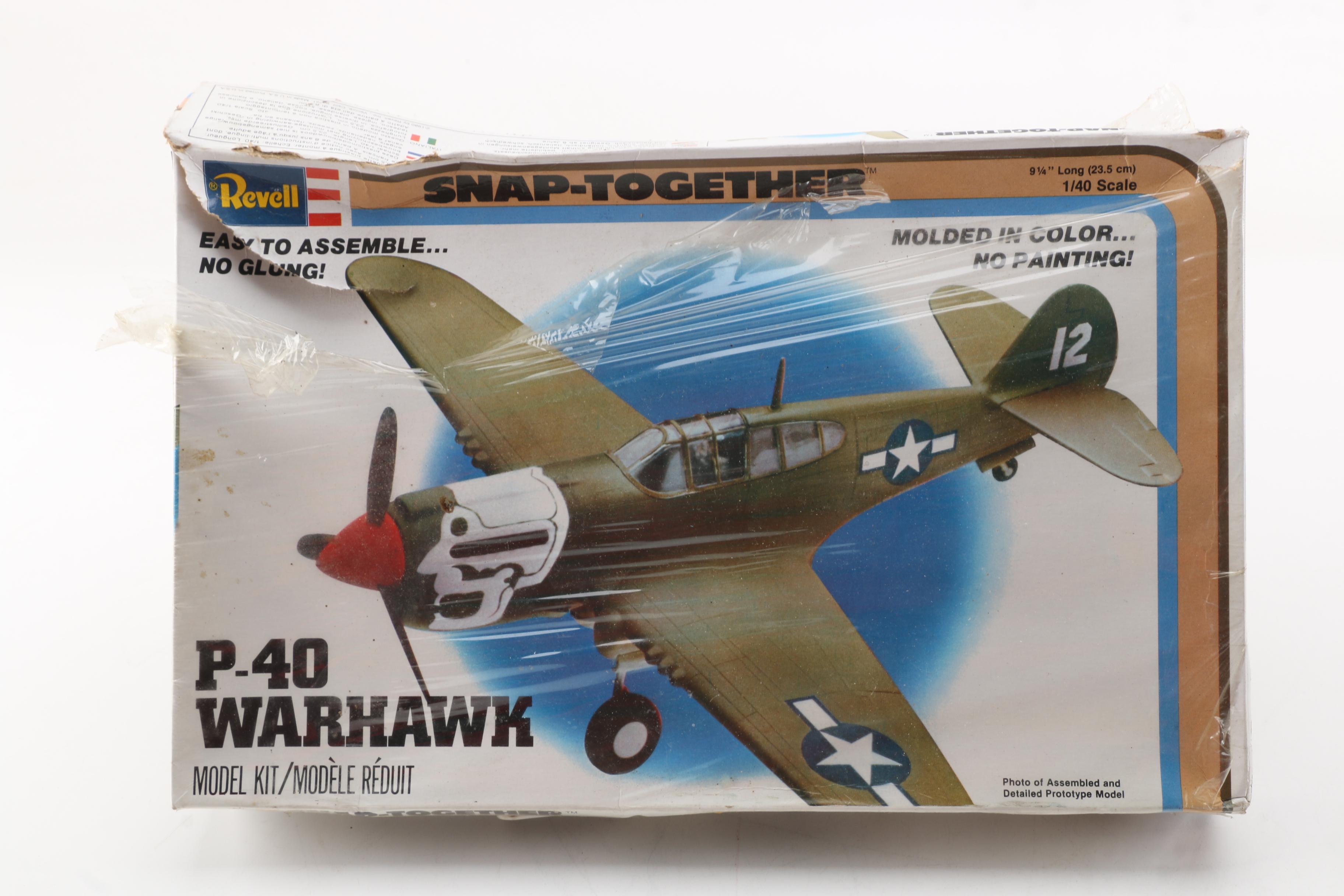 Monogram and Revell Military Aircraft Model Kits