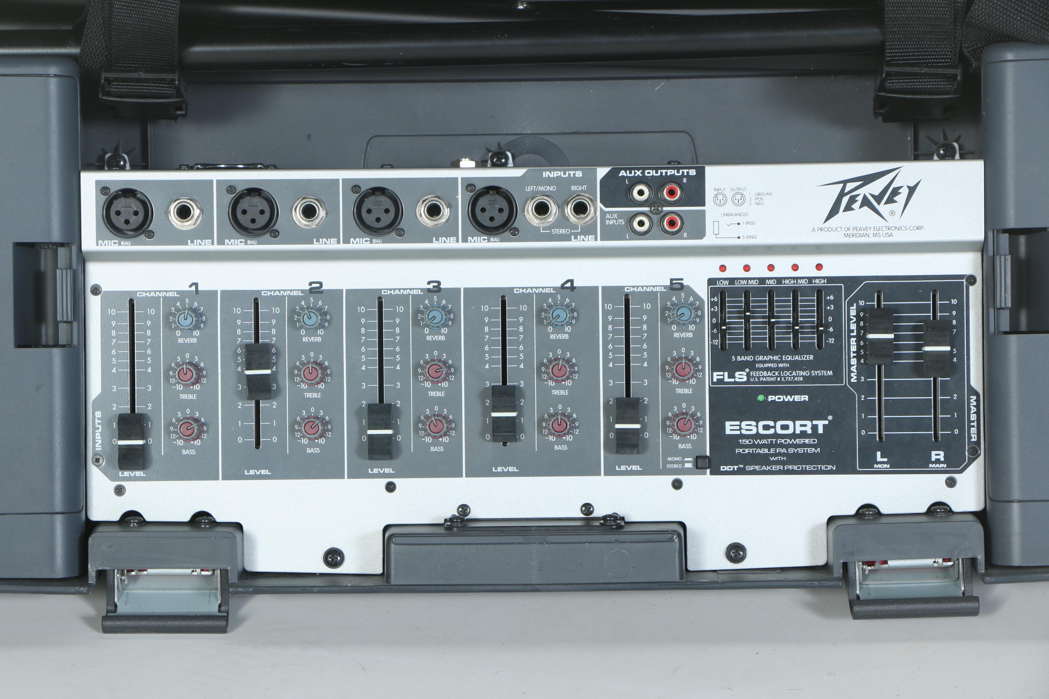 Peavey Escort PA System with Microphones