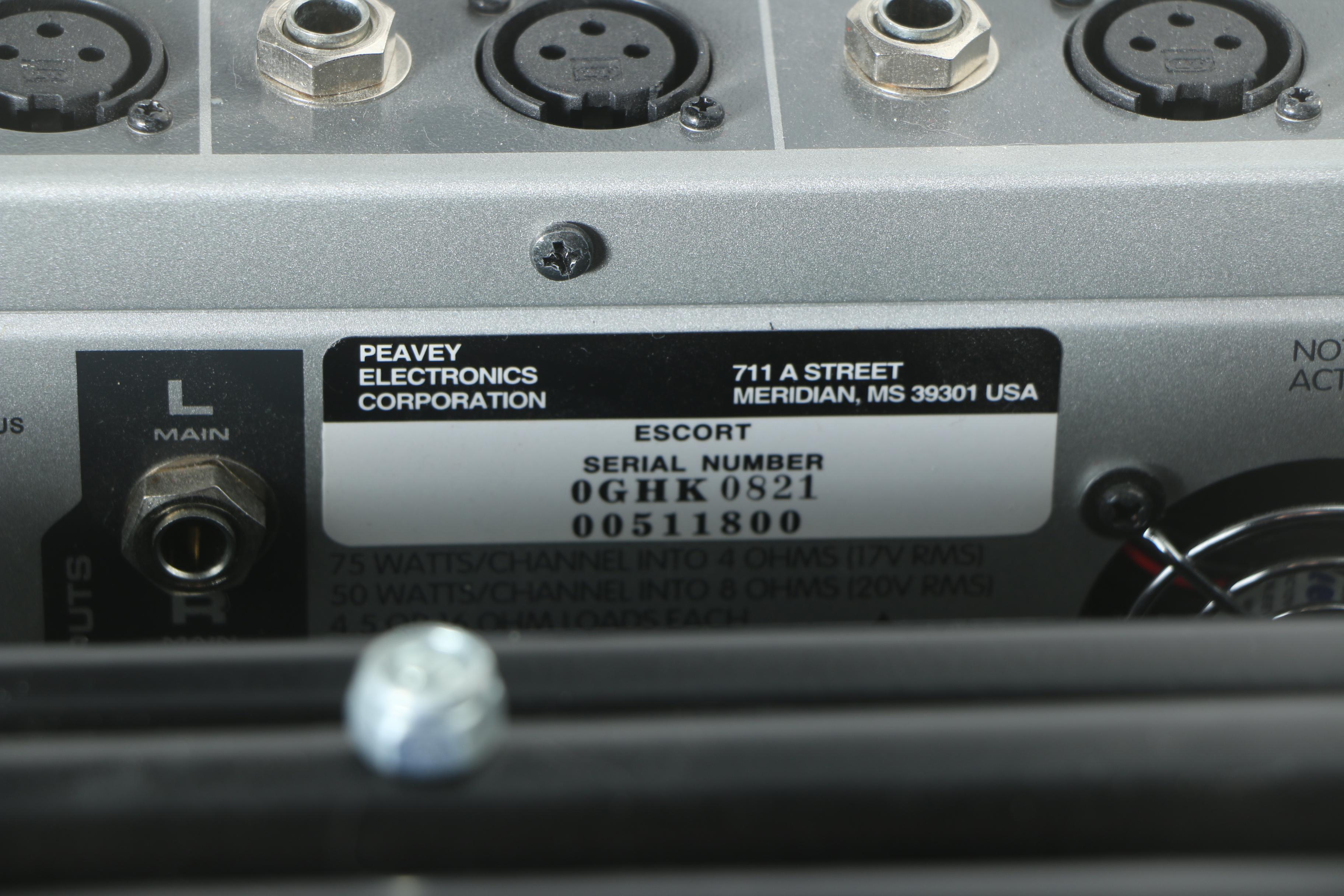 Peavey Escort PA System with Microphones