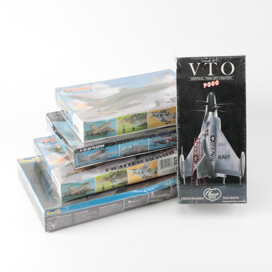 Military Aircraft 1/48 Scale Model Kits