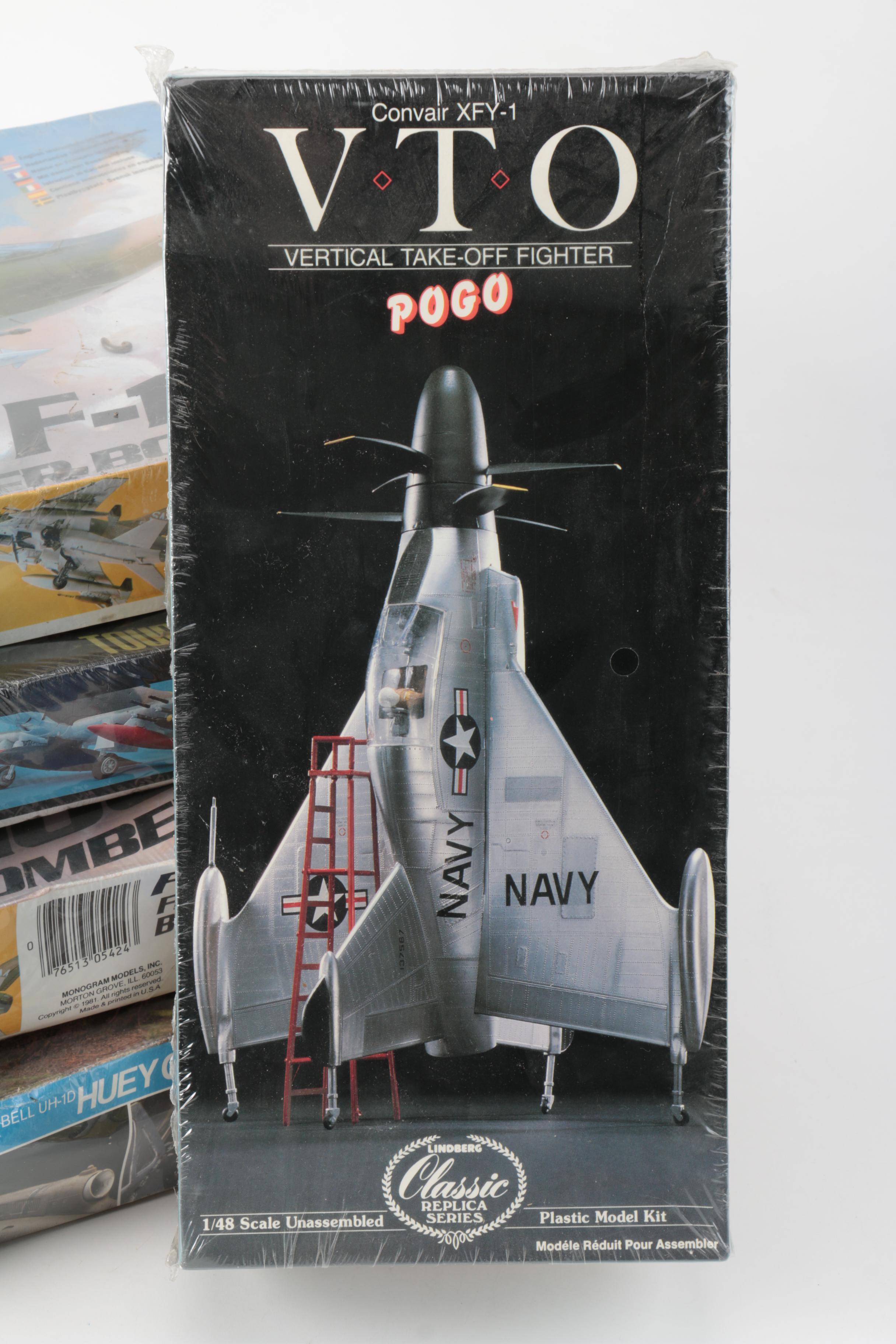 Military Aircraft 1/48 Scale Model Kits