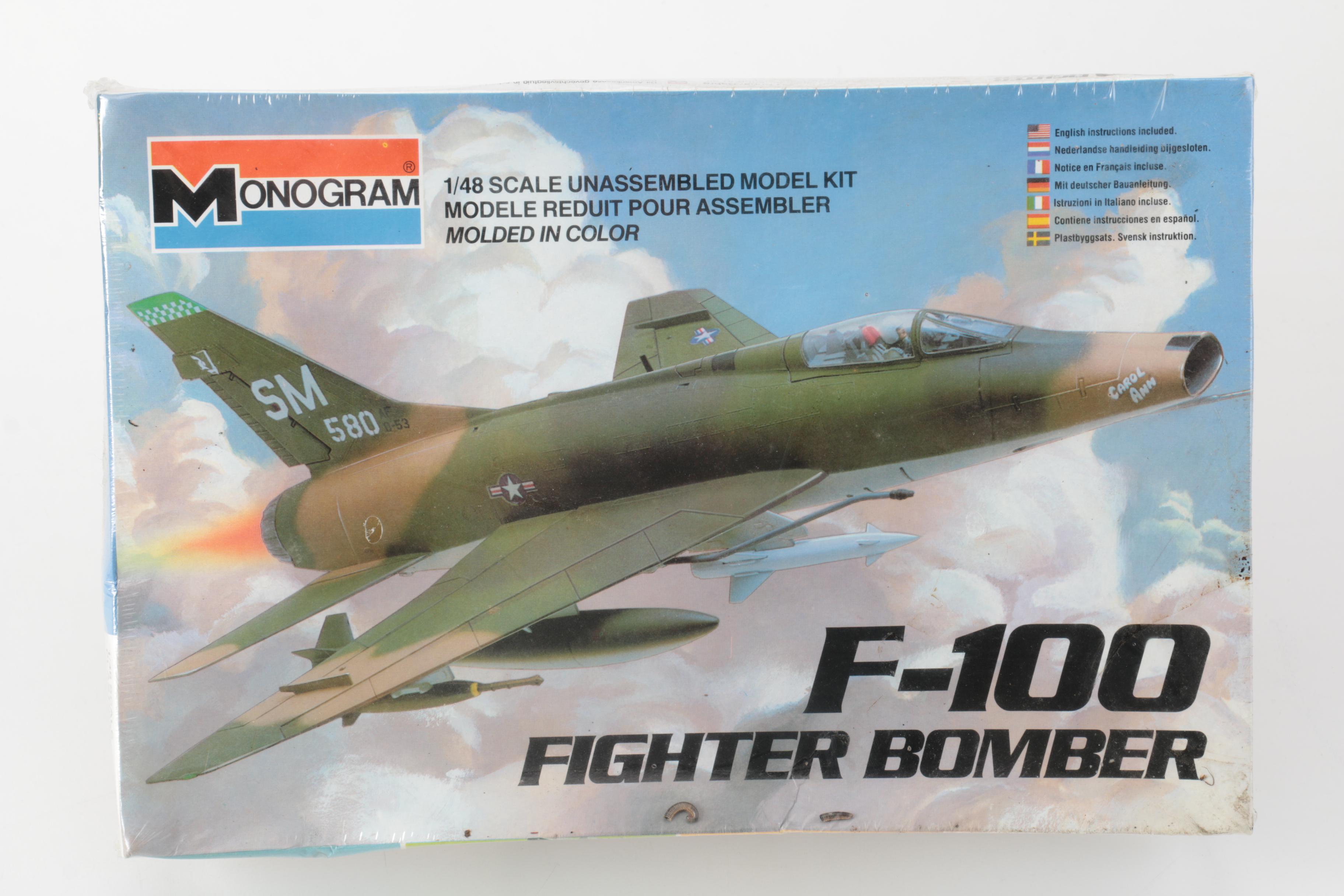 Military Aircraft 1/48 Scale Model Kits