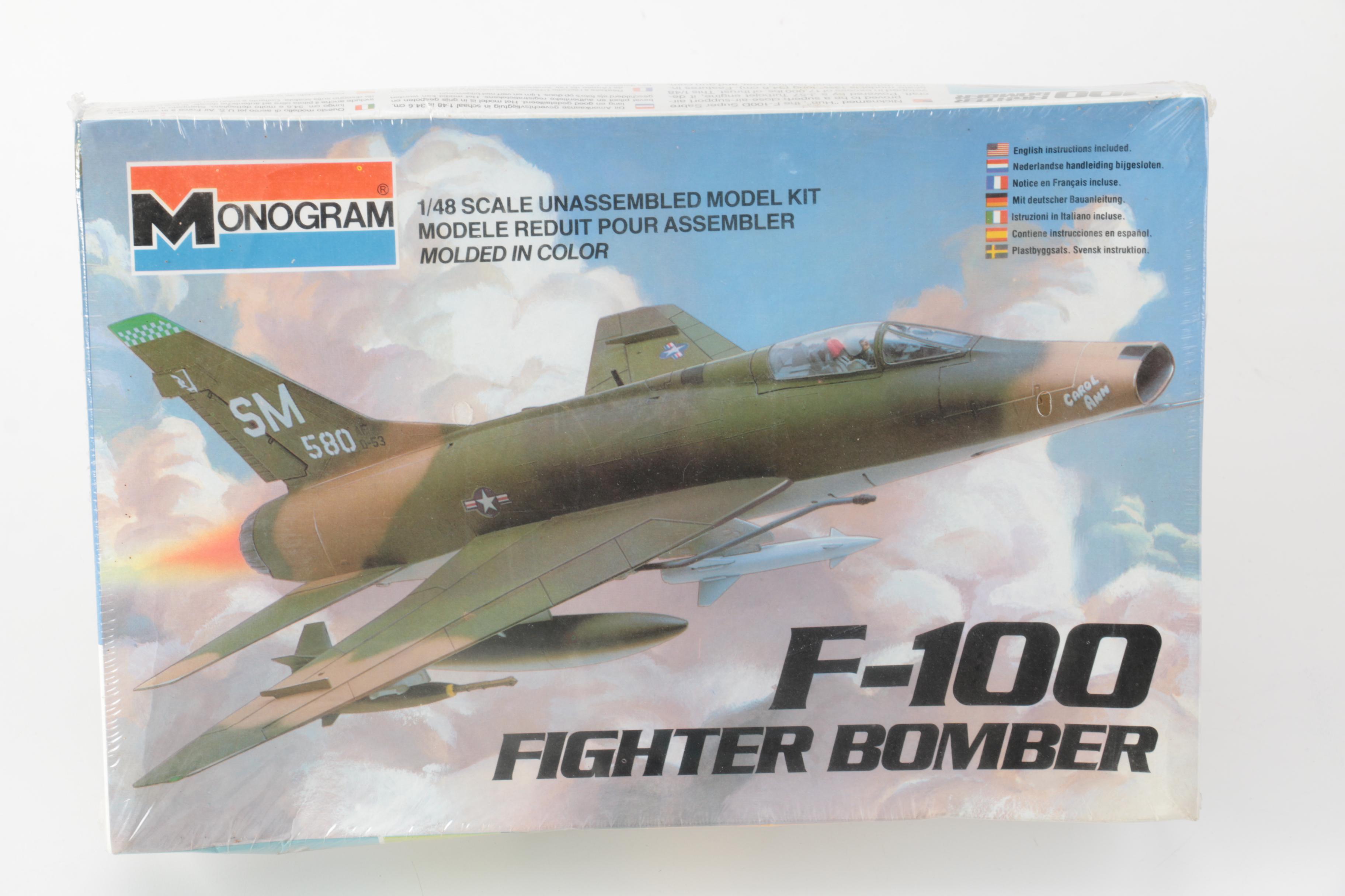 Military Aircraft 1/48 Scale Model Kits
