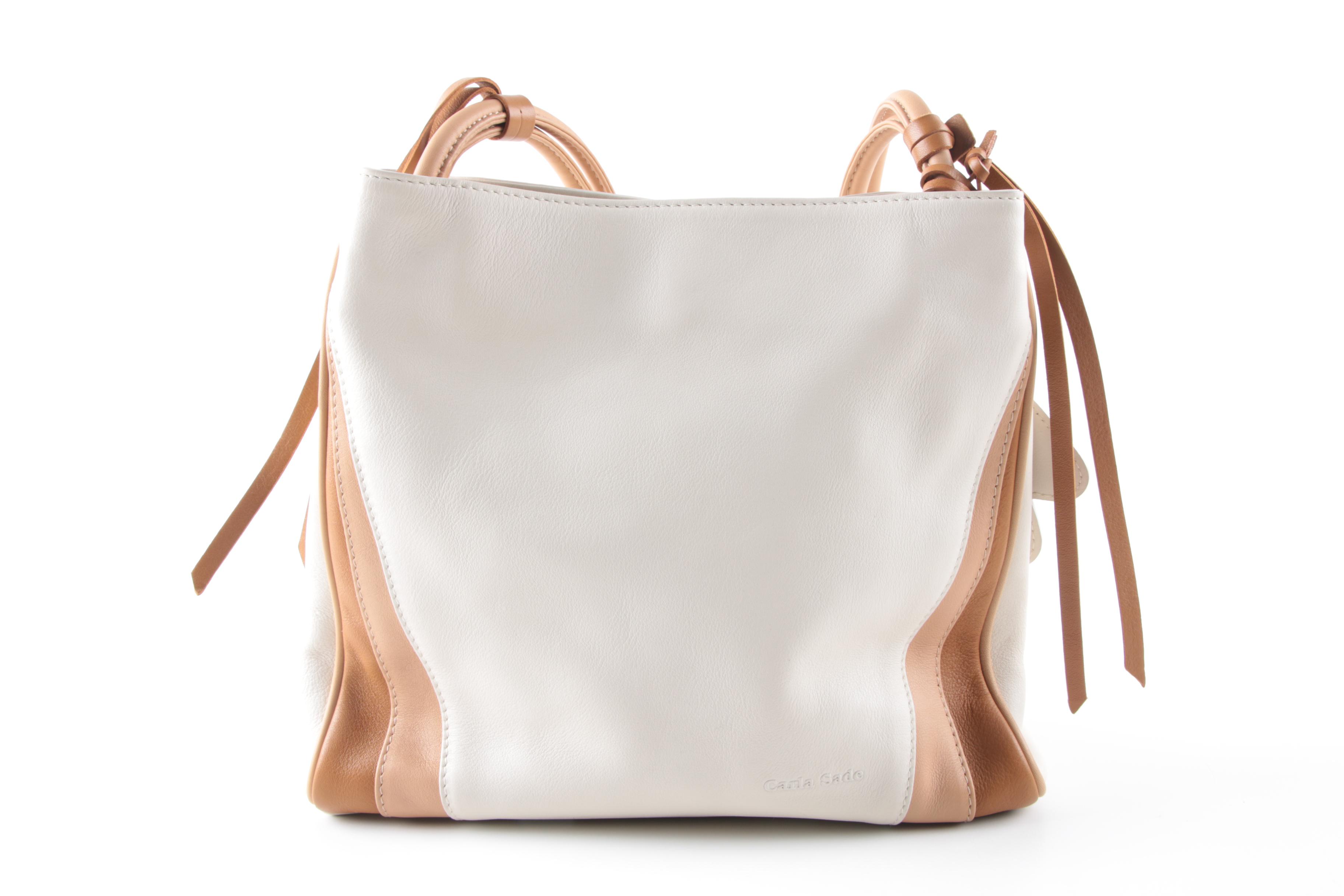 Carla Sade Leather Shoulder Bag