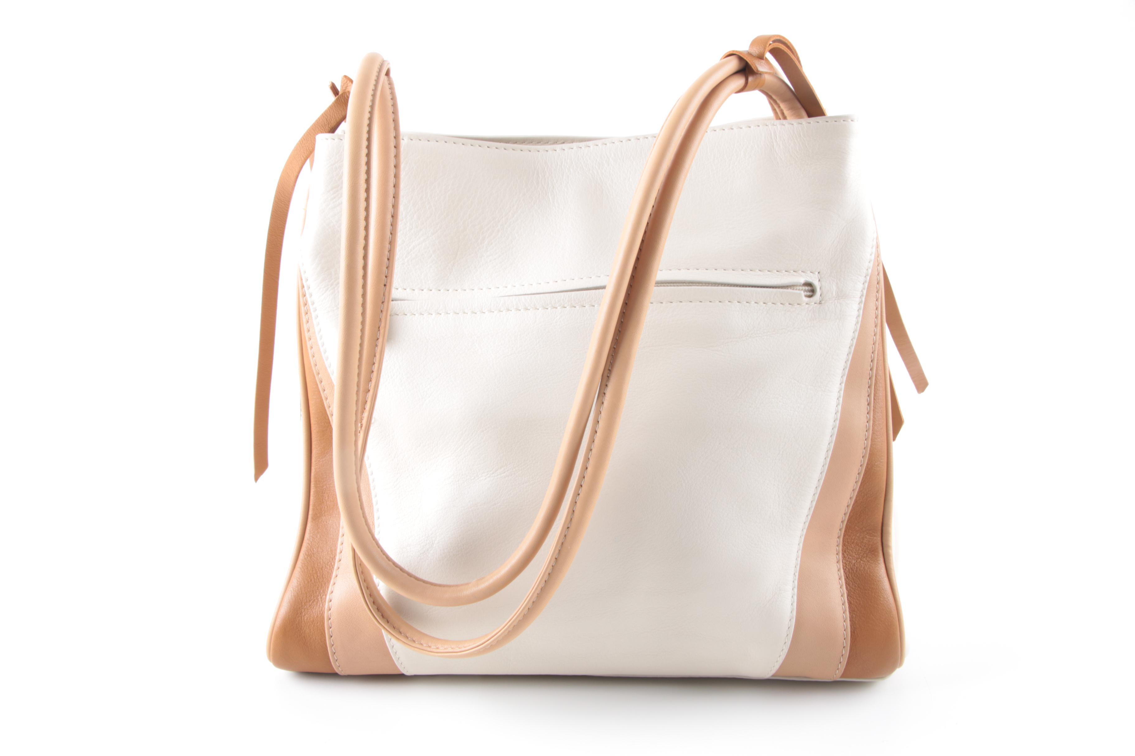 Carla Sade Leather Shoulder Bag