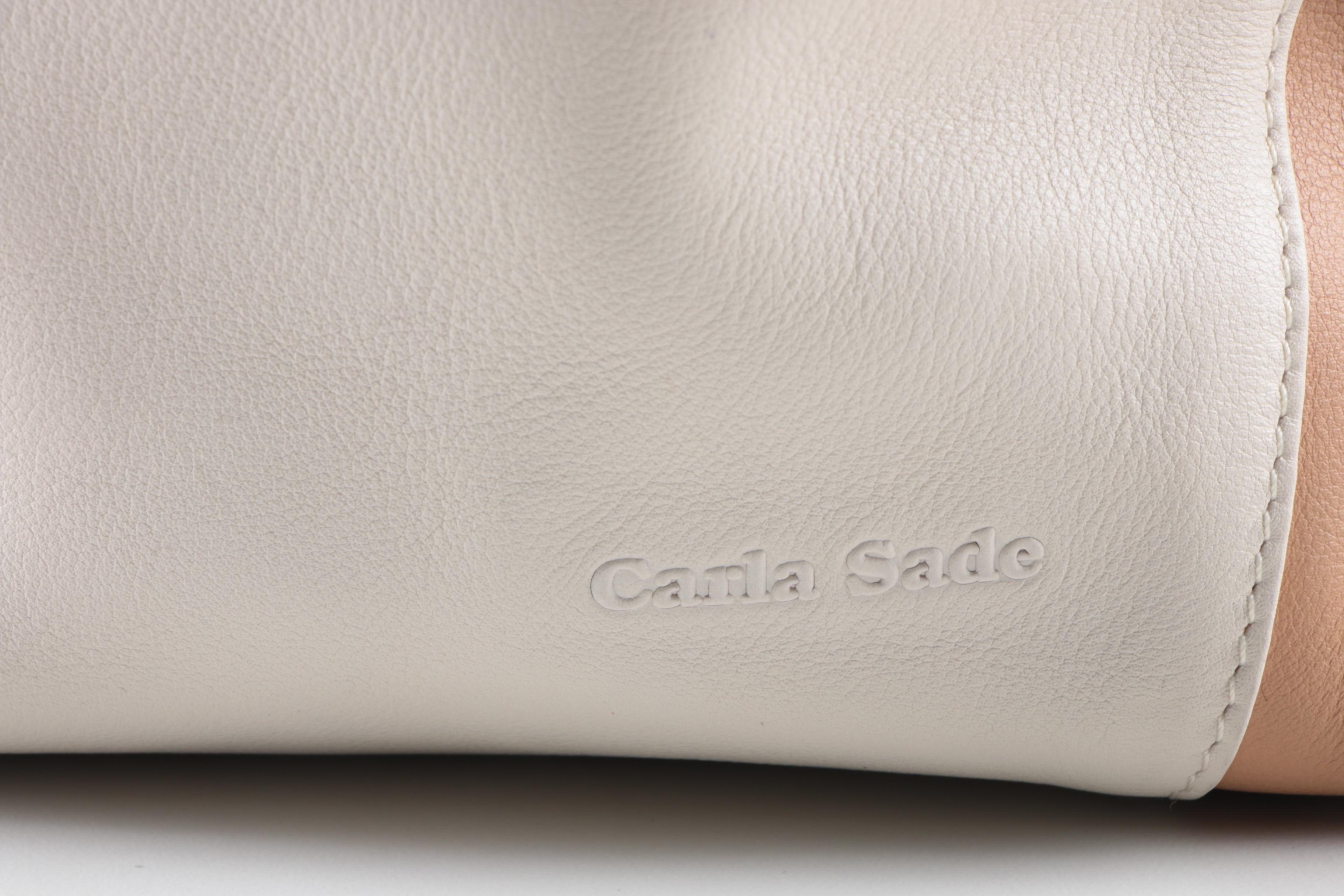 Carla Sade Leather Shoulder Bag