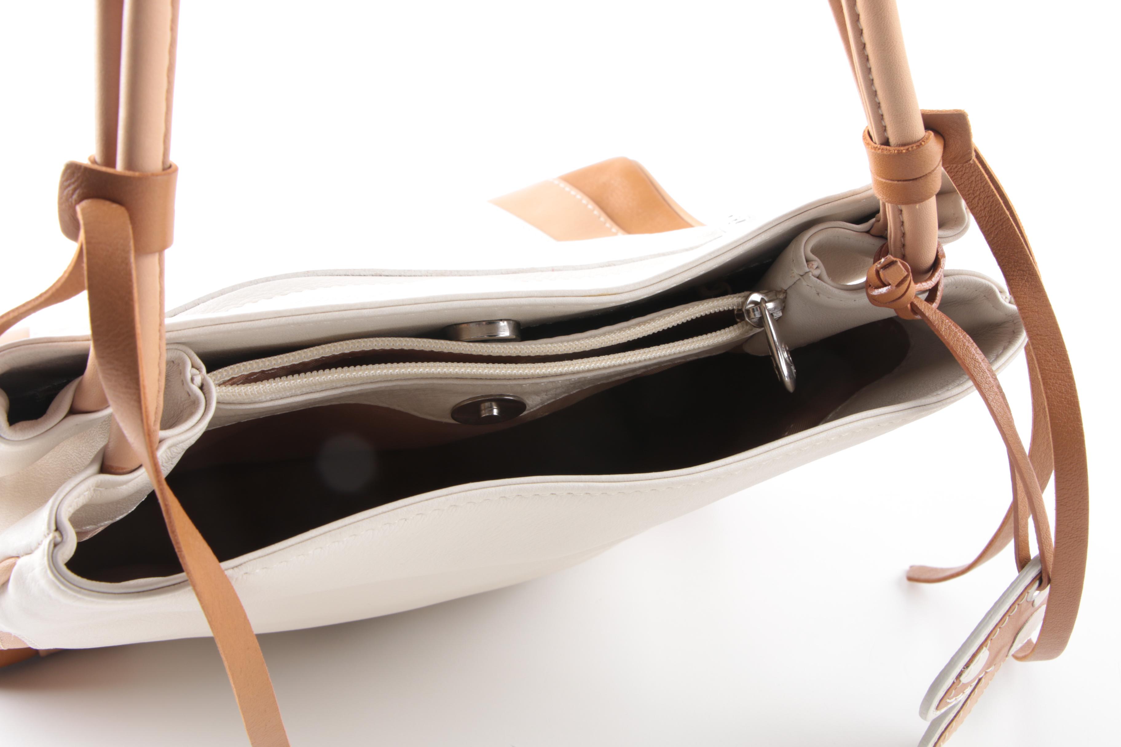 Carla Sade Leather Shoulder Bag