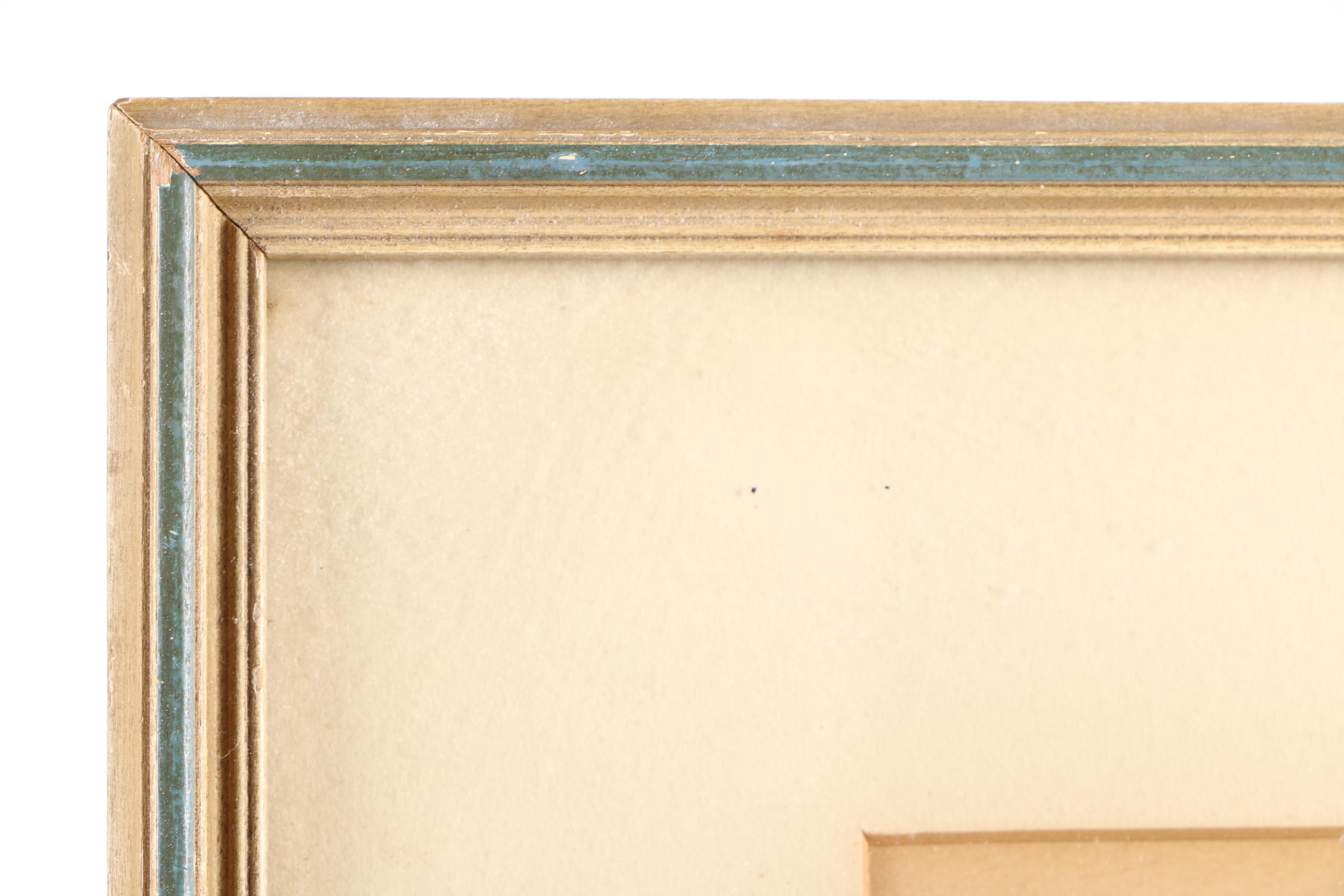 Vintage Reproduction Print After Oscar Strobel