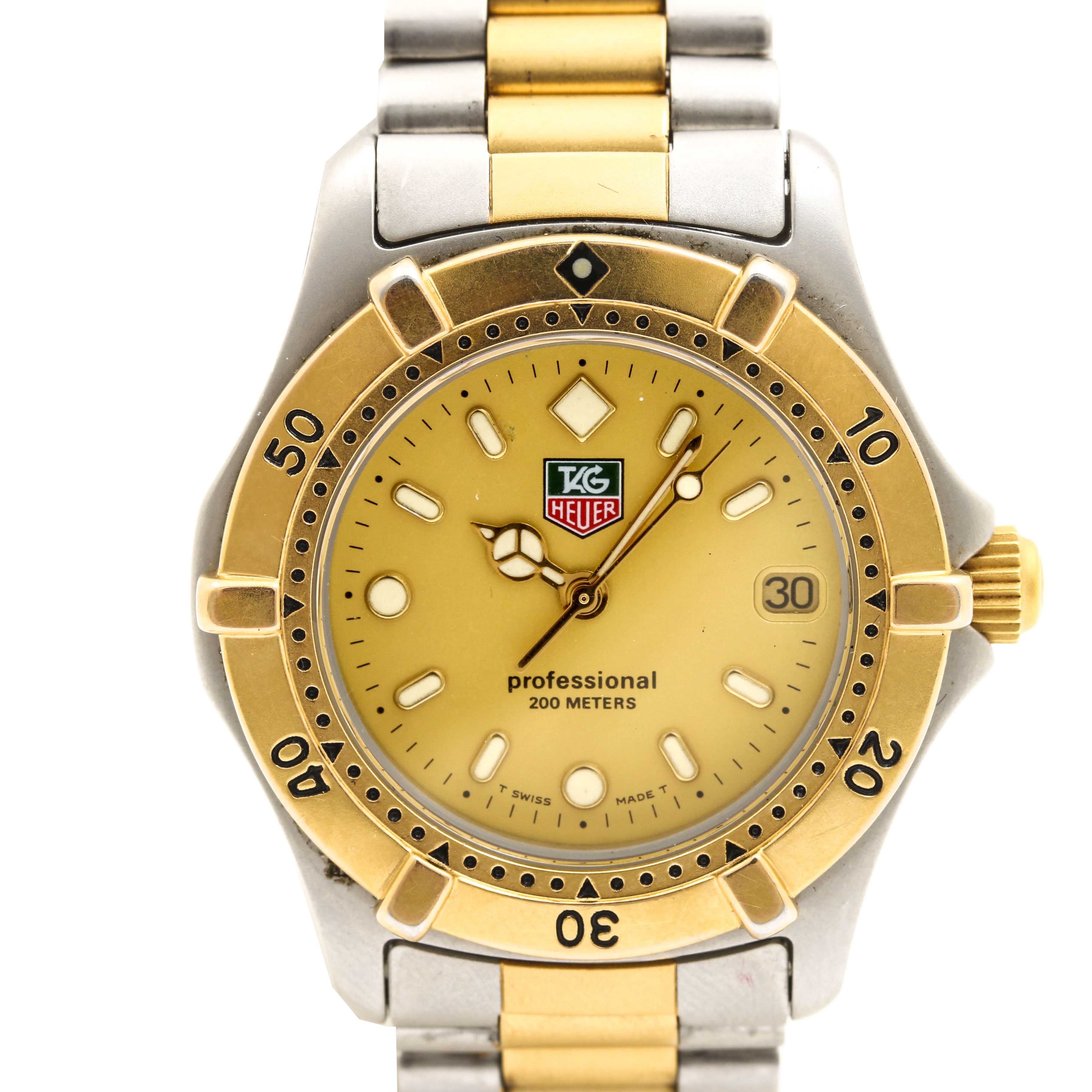 TAG Heuer Stainless Steel Gold-Tone Watch