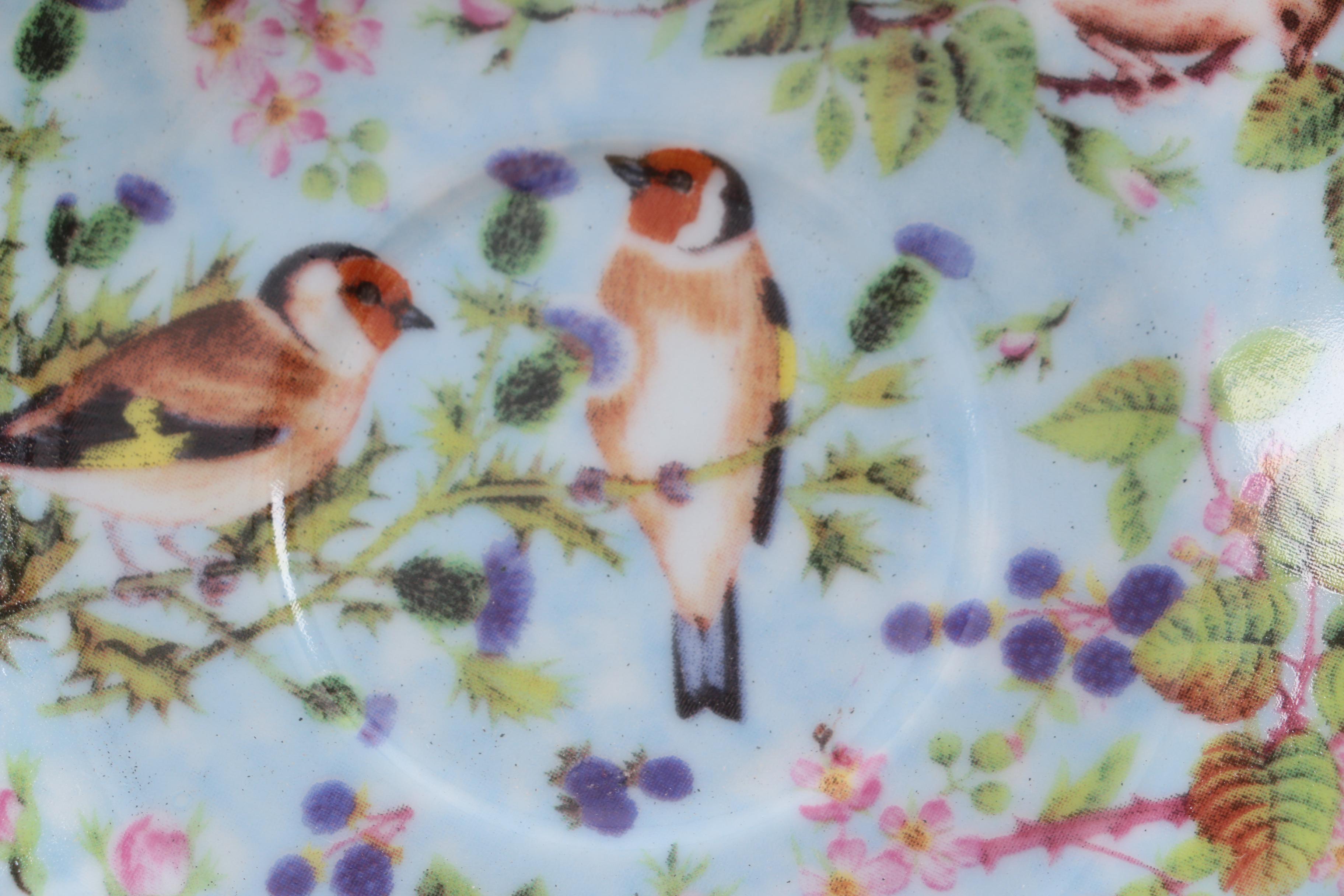 Jay & Sons Decorative Porcelain Demitasse Cups and Saucers