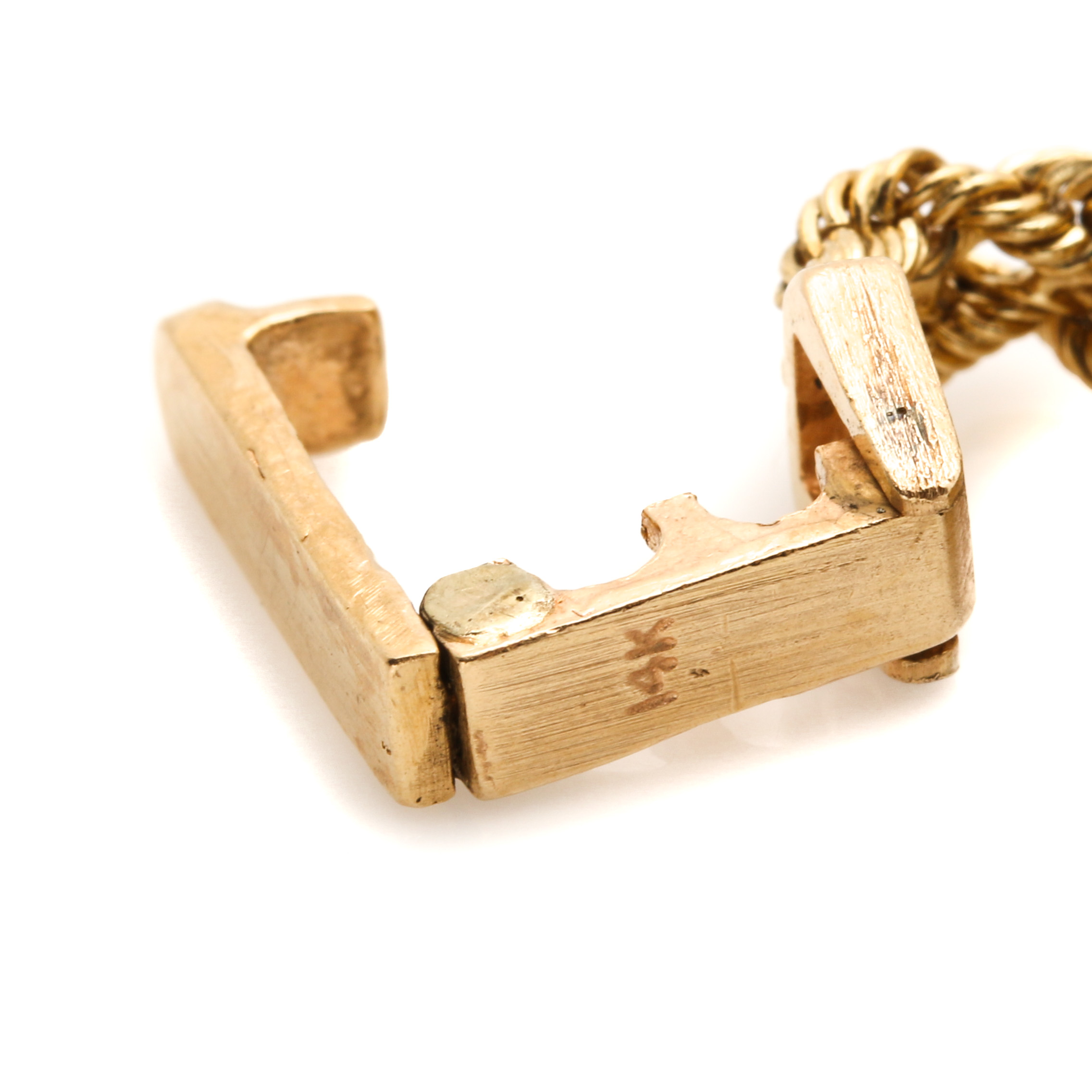 Geneve Quartz 14K Yellow Gold and Diamond Watch