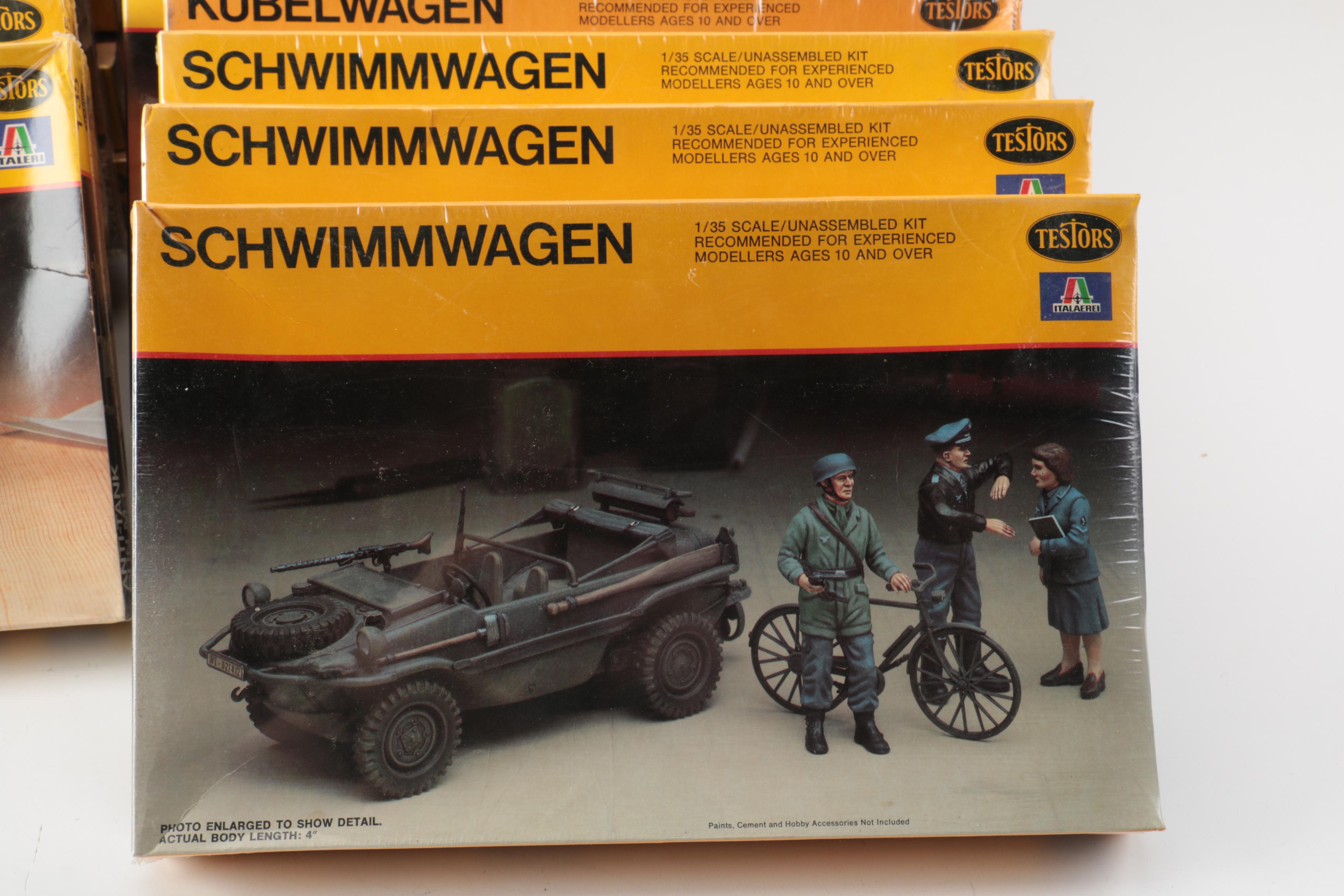 Testors 1/35 Scale U.S. Army Model Kits