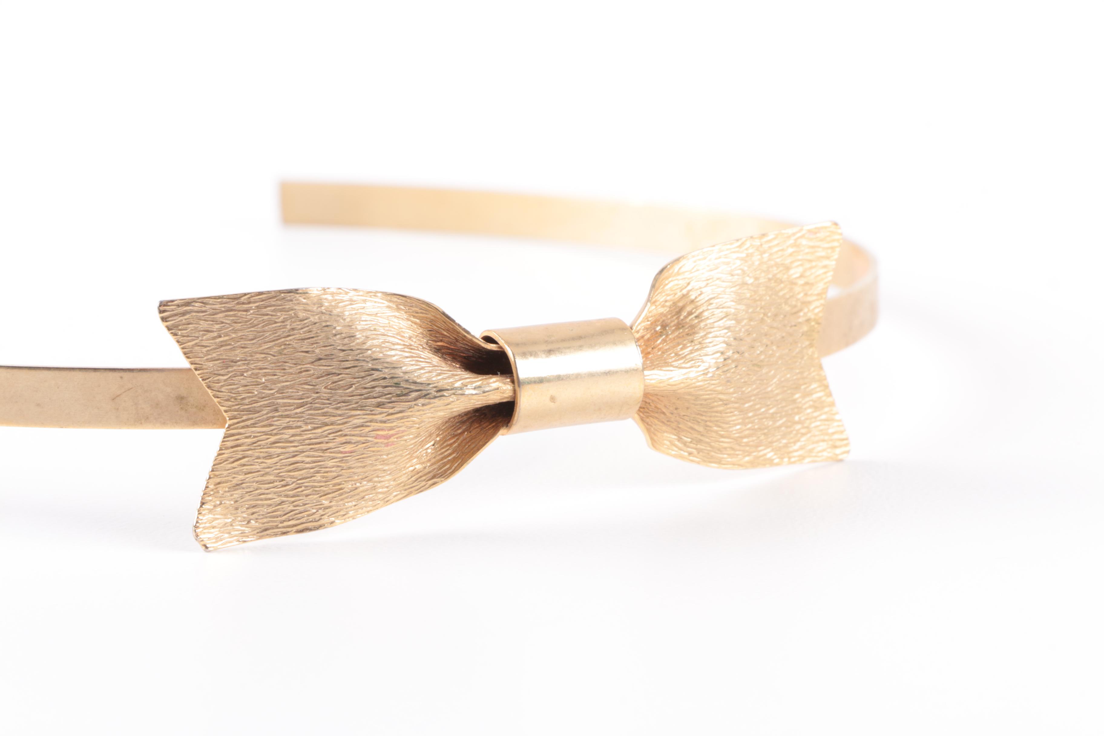 Vintage Estēe Lauder Solid Perfume Cases With Perfume and Headband