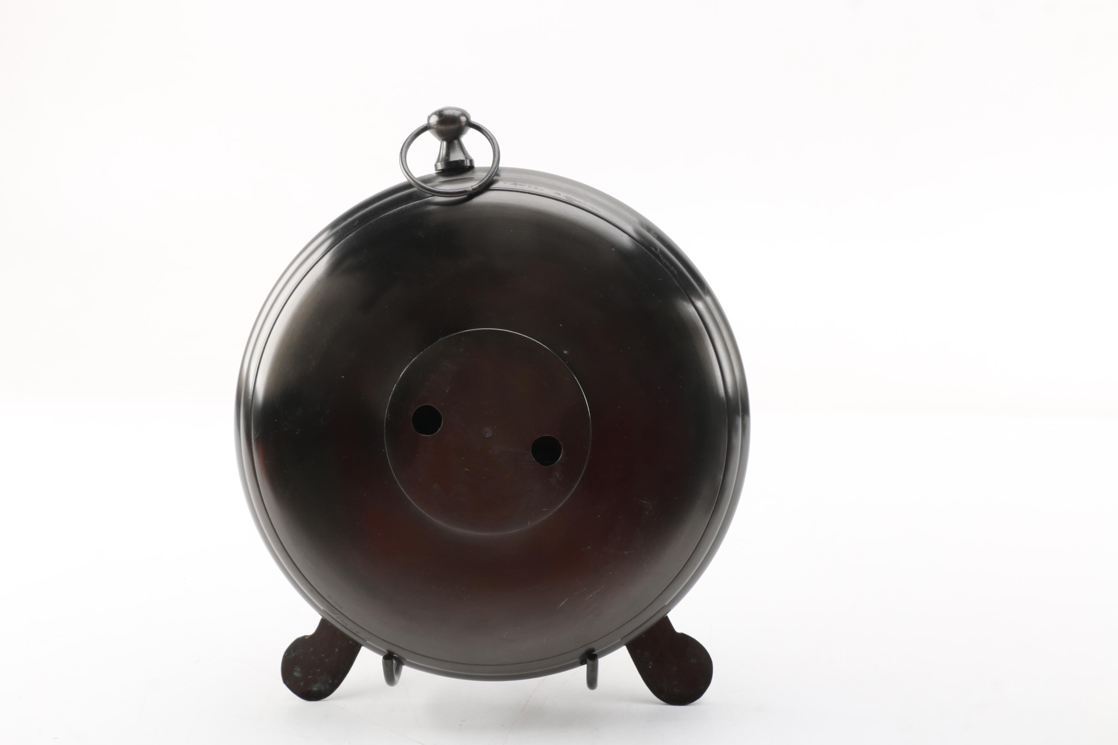 Golfer Figurine and Decorative Clock