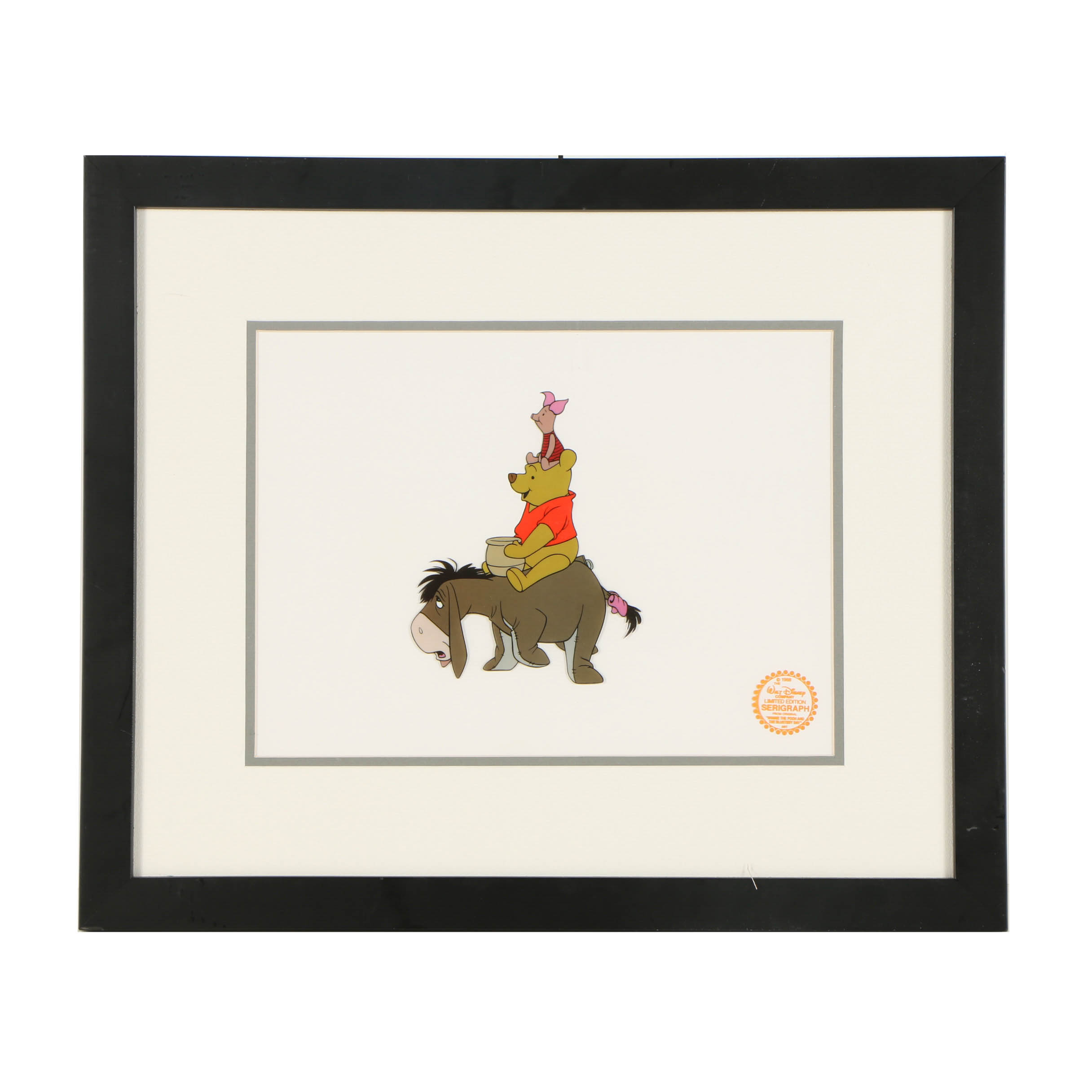 Disney Animation Sericel after Still from "Winnie the Pooh and the Blustery Day"