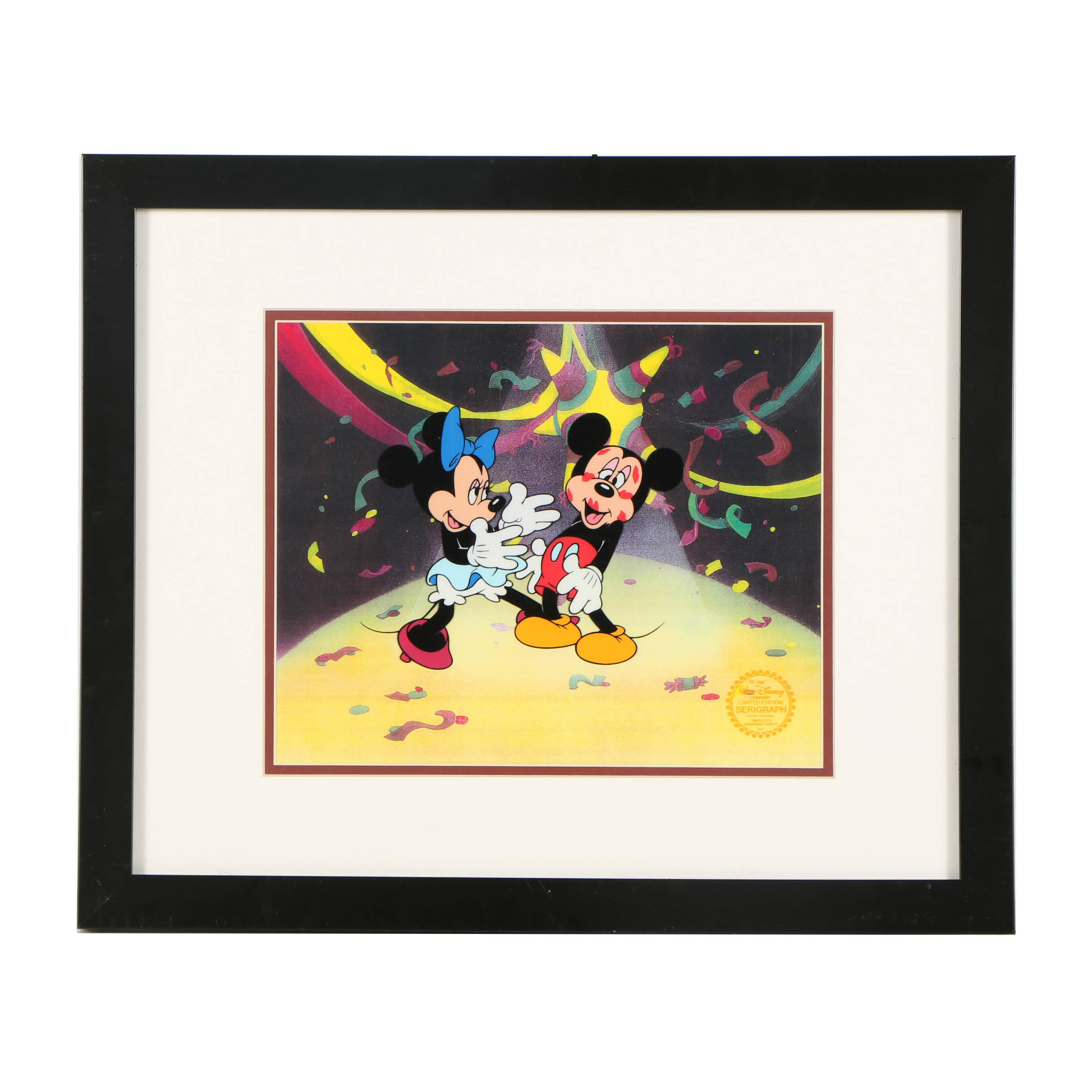 Disney Animation Sericel after a Still "Mickey's Surprise Party"