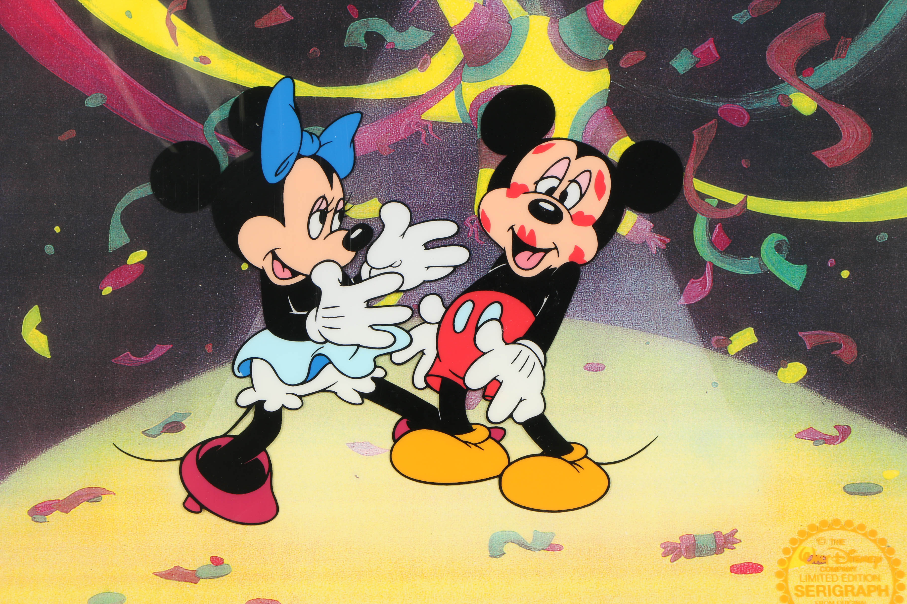 Disney Animation Sericel after a Still "Mickey's Surprise Party"