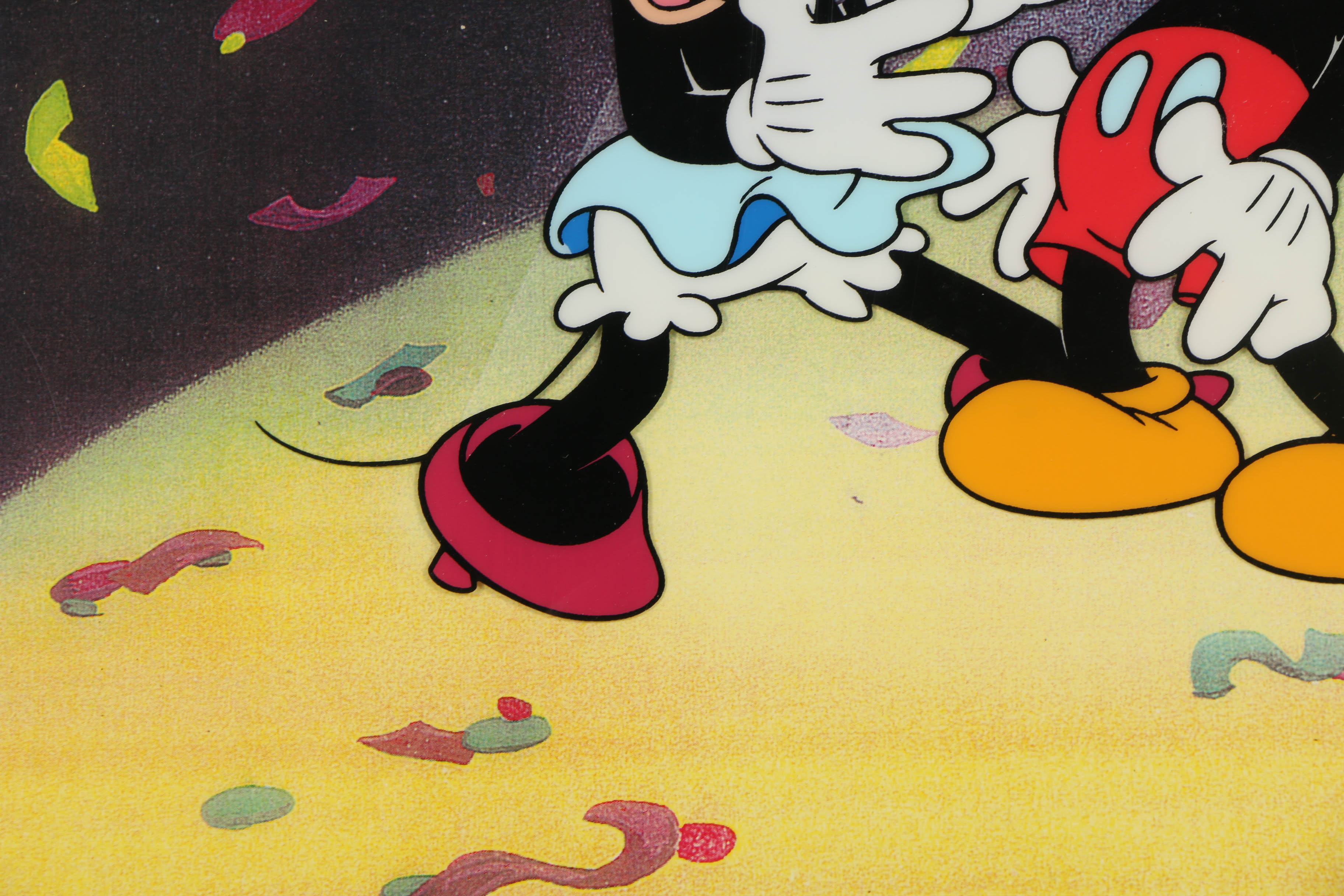Disney Animation Sericel after a Still "Mickey's Surprise Party"