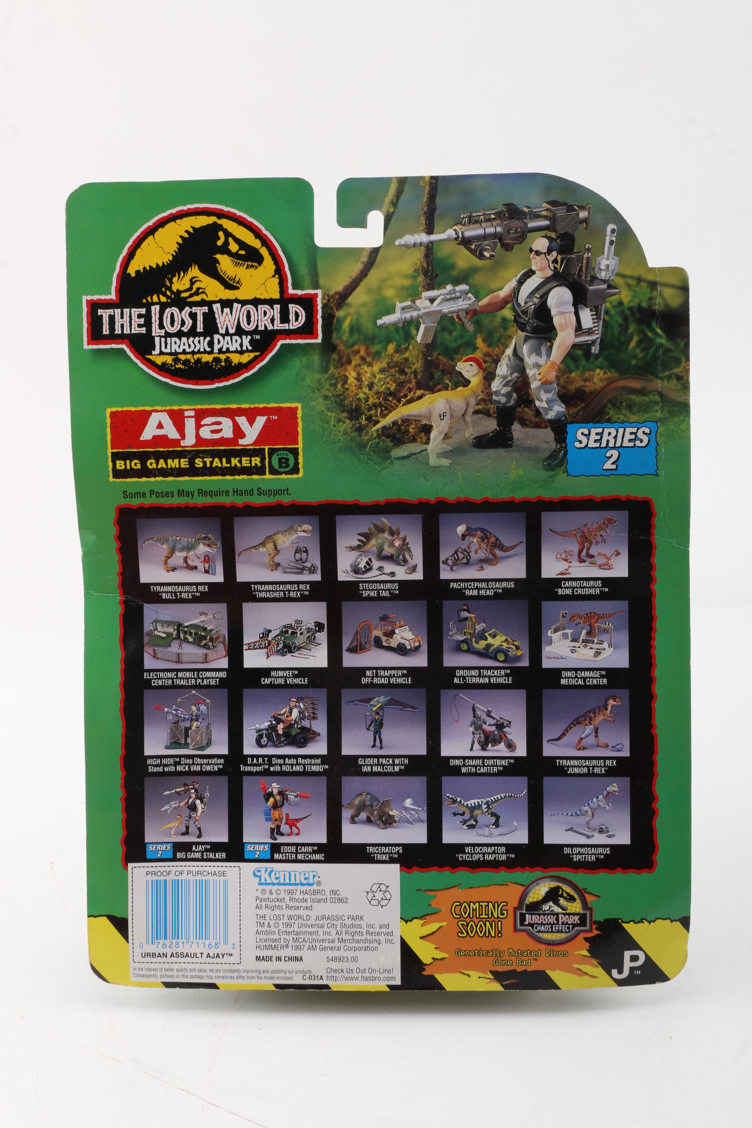 Kenner "Jurassic Park: The Lost World" Action Figures