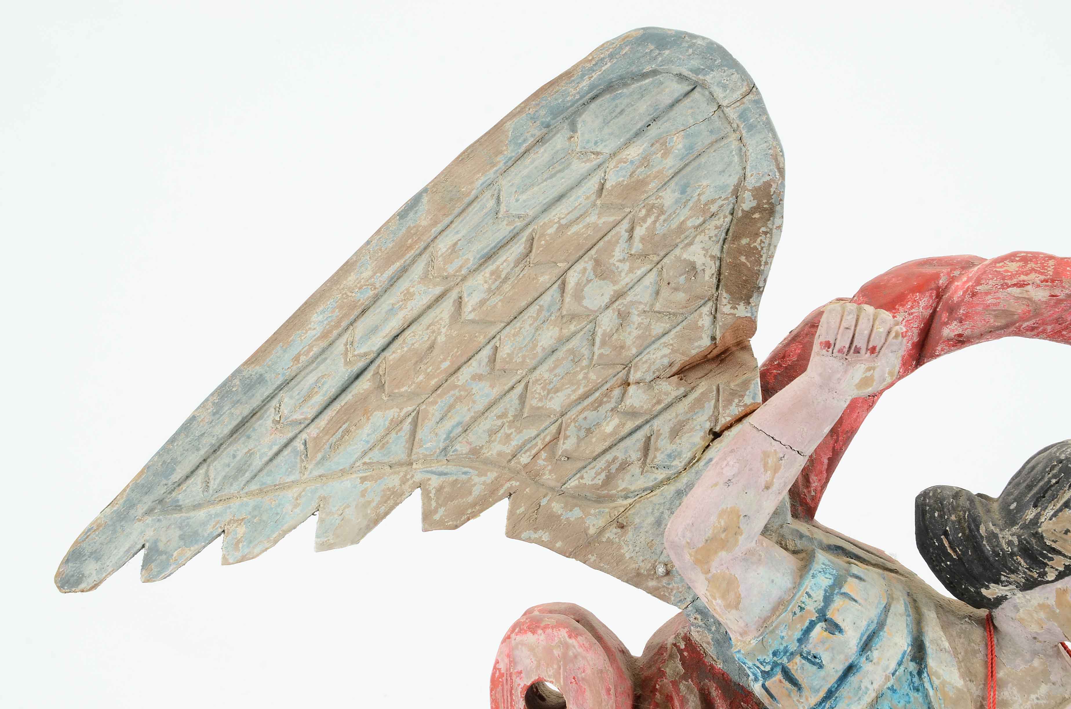 Vintage Guatemalan Folk Art Carving