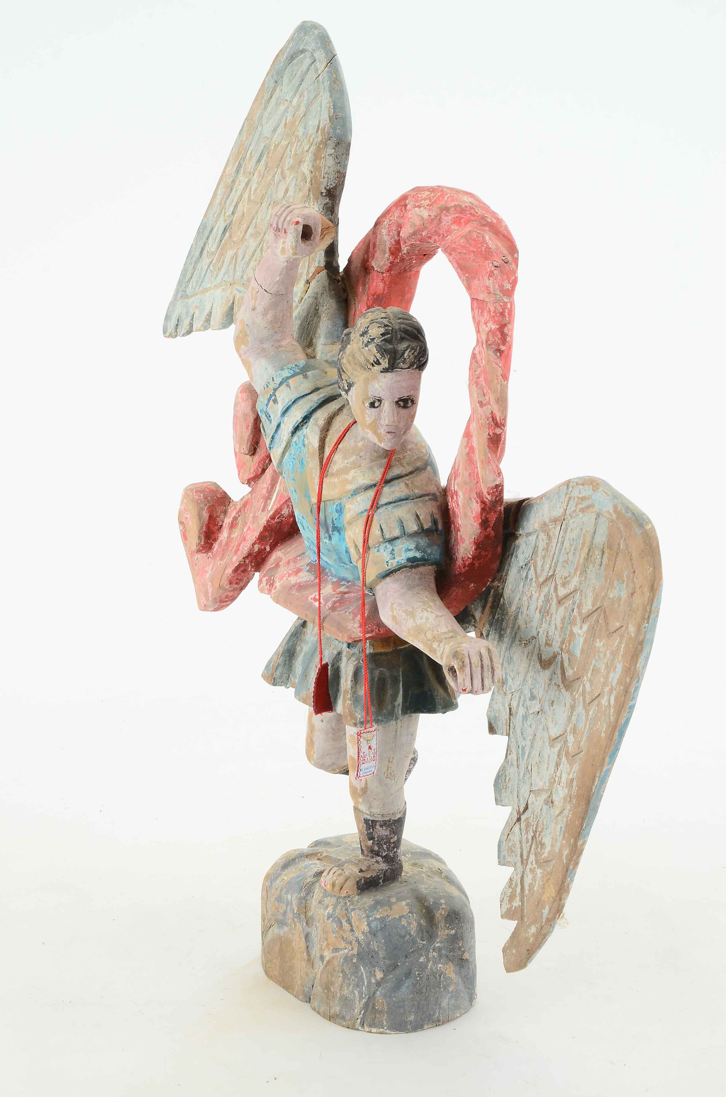 Vintage Guatemalan Folk Art Carving