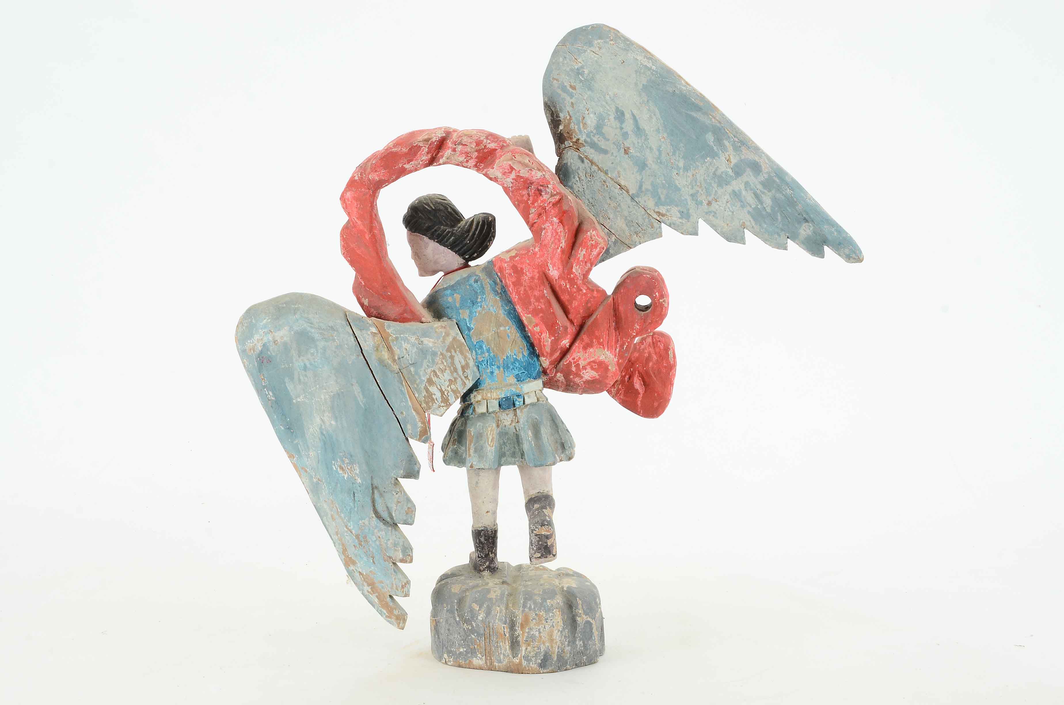 Vintage Guatemalan Folk Art Carving