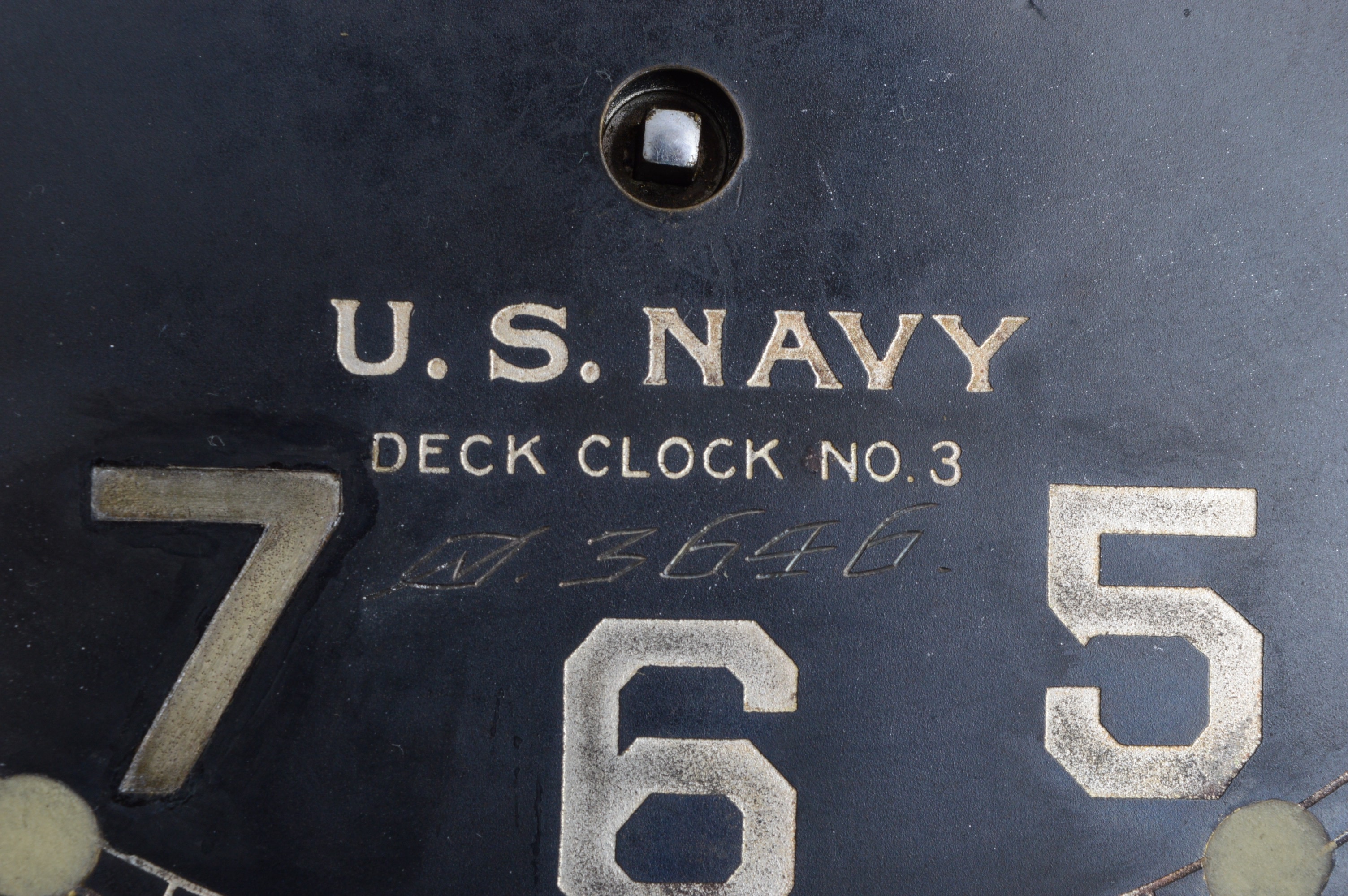 Chelsea Boston U.S. Navy Deck Clock #3